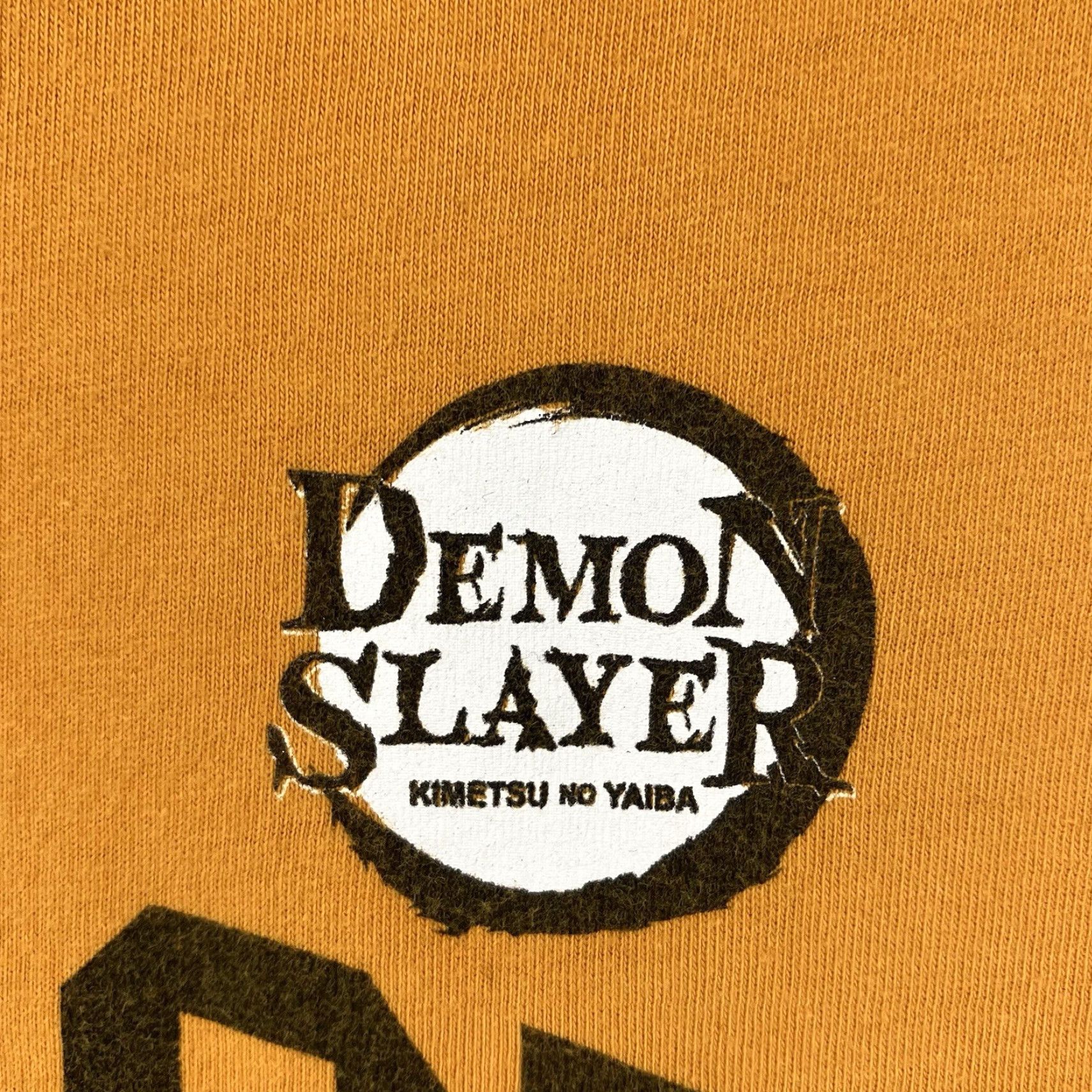 Vintage Demon Slayer CORPS Zenitsu Agatsuma Golden Yellow T-Shirt All Cotton Mens XL Size US XL / EU 56 / 4 - 5 Thumbnail