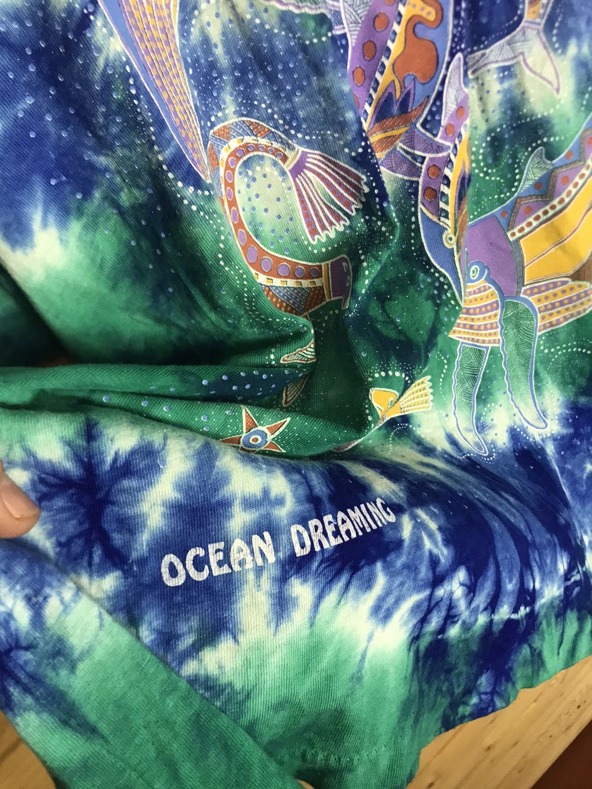 Vintage Vintage 90s Ocean Dreaming single stitch t-shirt Size US XL / EU 56 / 4 - 5 Thumbnail