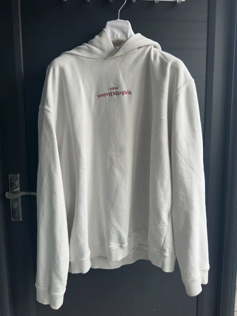 Maison Margiela Maison Margiela Reverse logo hooded sweatshirt Size US M / EU 48-50 / 2 - 1 Thumbnail