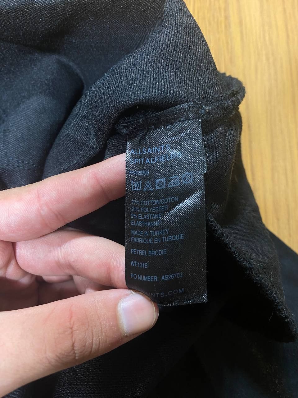 Allsaints Allsaints Jeans Streetwear Style Faded Size US 32 / EU 48 - 8 Thumbnail