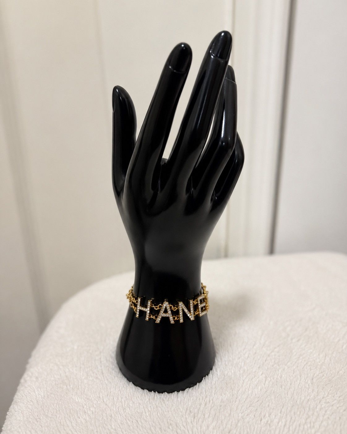 Other Luxury Gold Letter Bracelet – Fashion Rhinestone Size ONE SIZE - 1 Preview