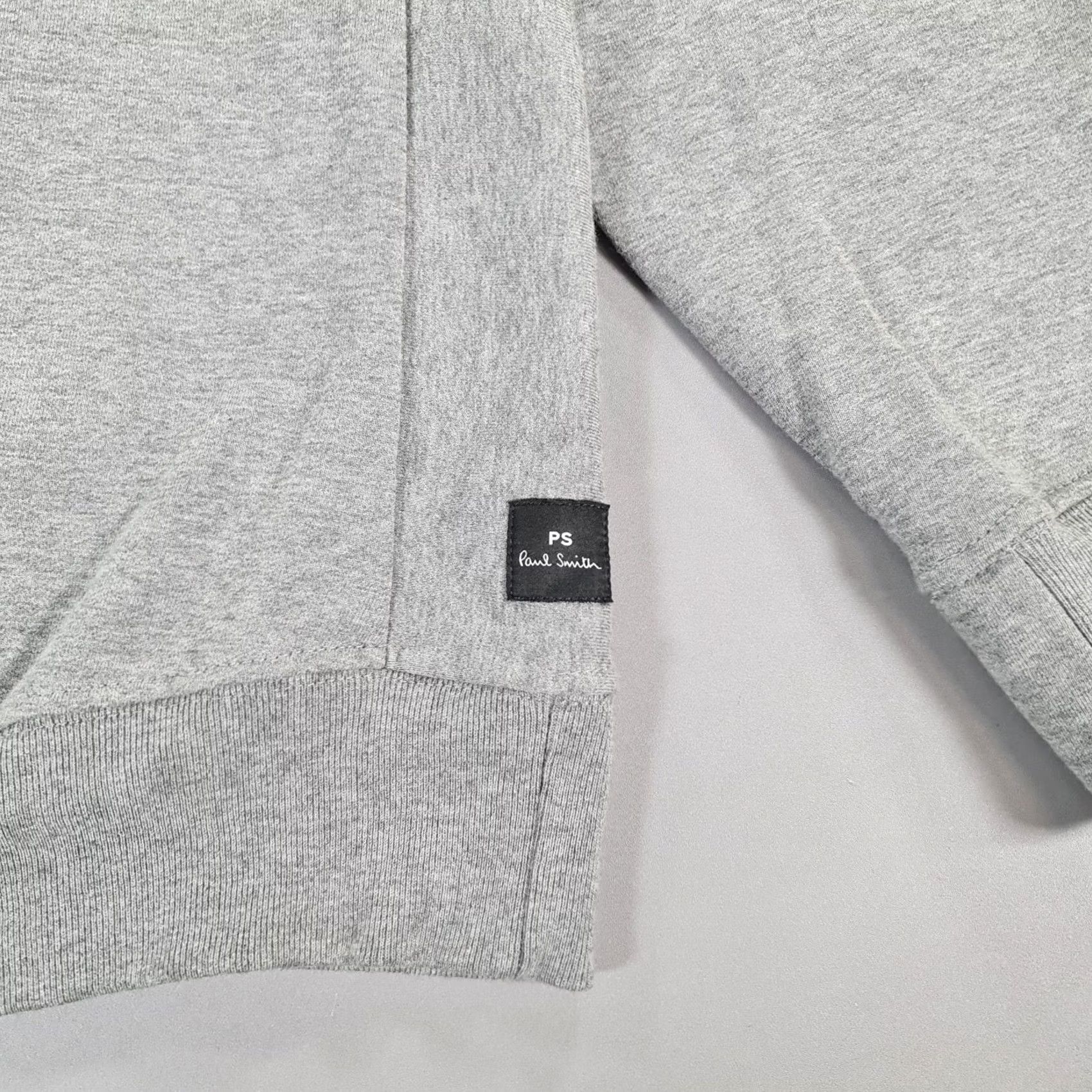 Paul Smith Paul Smith Mens Sweatshirt Grey M Logo Fleece Cotton Crew Pullover Shirt (Adult Men) Size US M / EU 48-50 / 2 - 5 Thumbnail