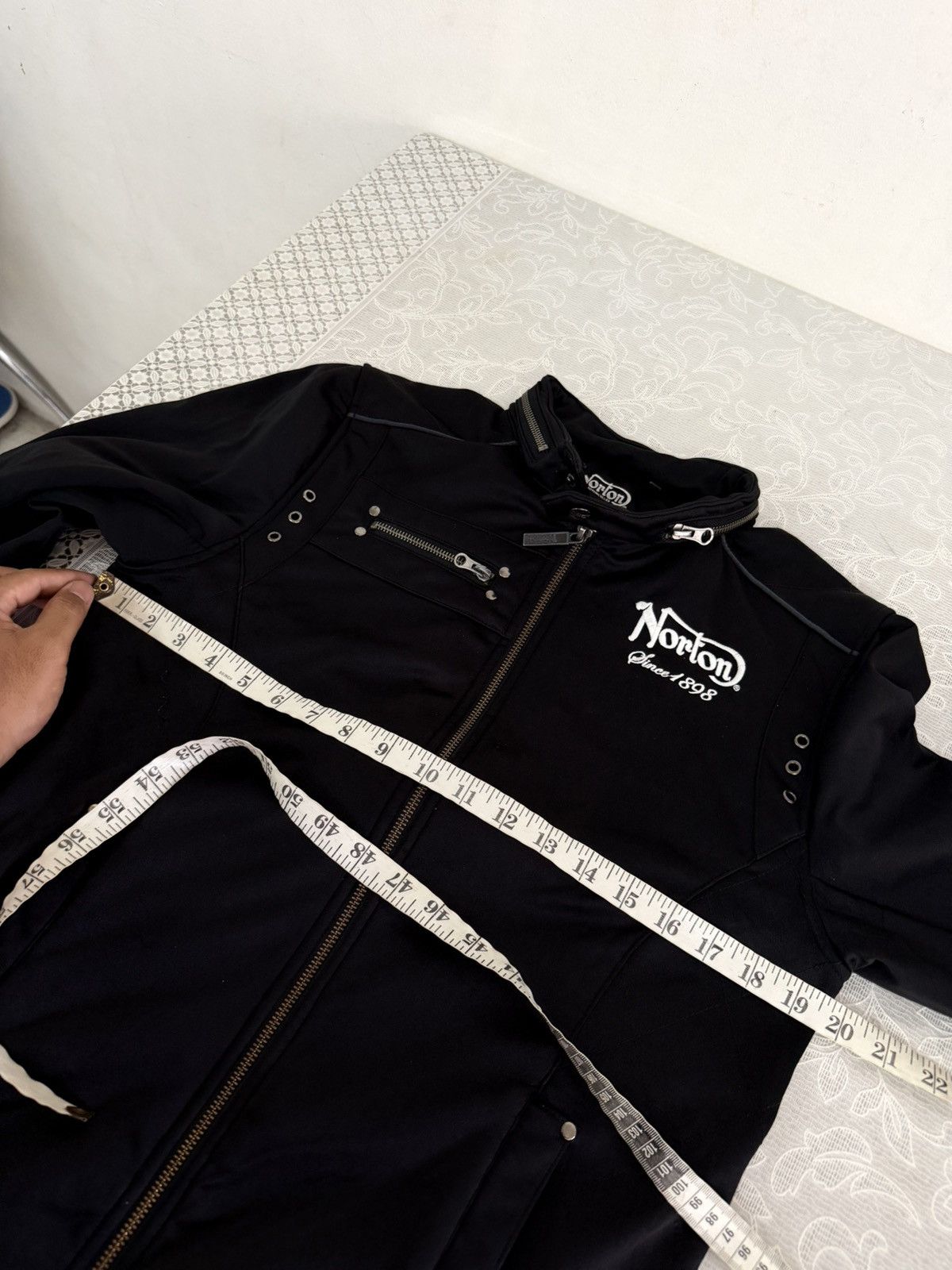 Norton Rare🔥 Norton Motorcycles Punk Style Jacket Size US M / EU 48-50 / 2 - 15 Thumbnail