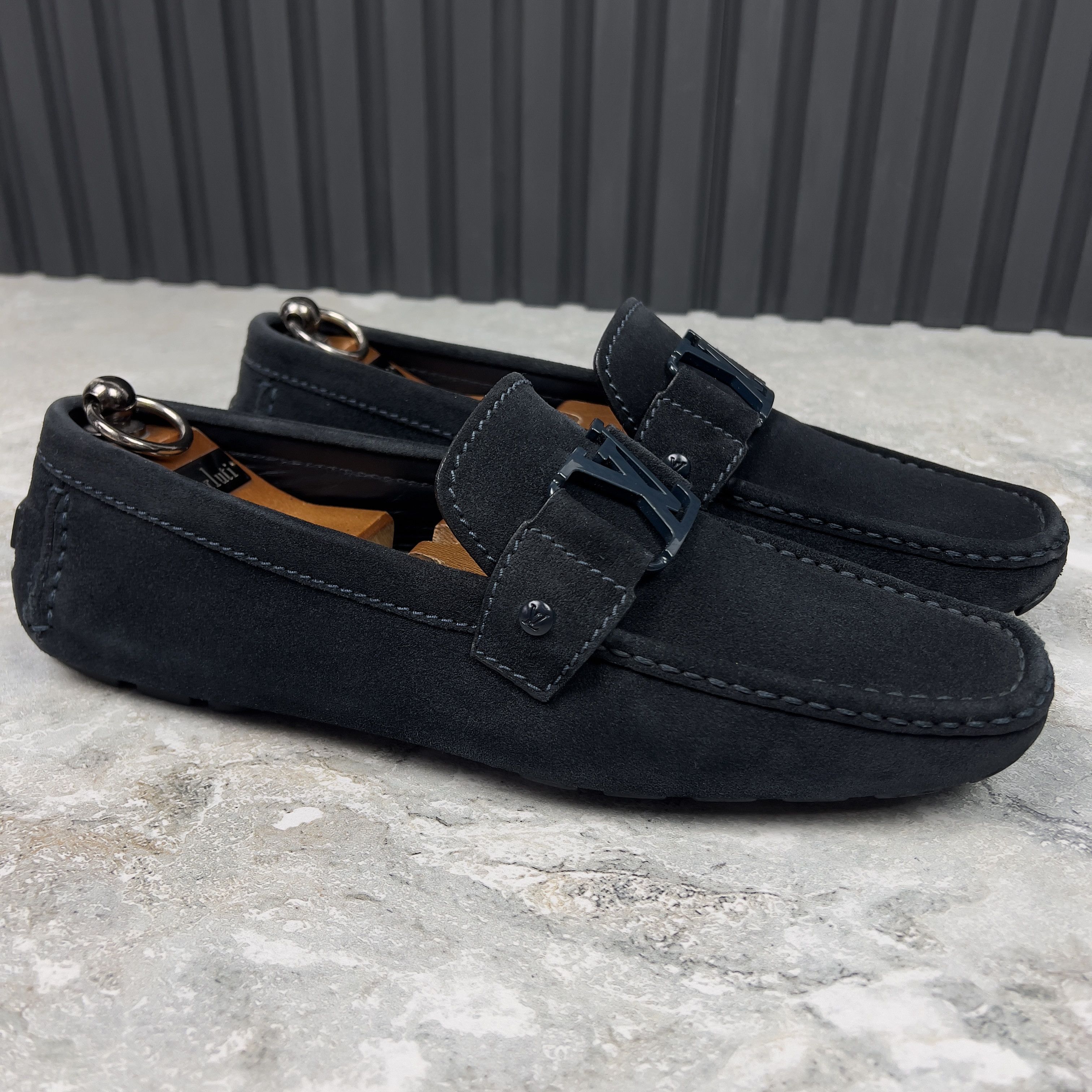 Louis Vuitton Louis Vuitton Monte Carlo LV Driving Moccasins Suede Size US 8.5 / EU 41-42 - 6 Thumbnail