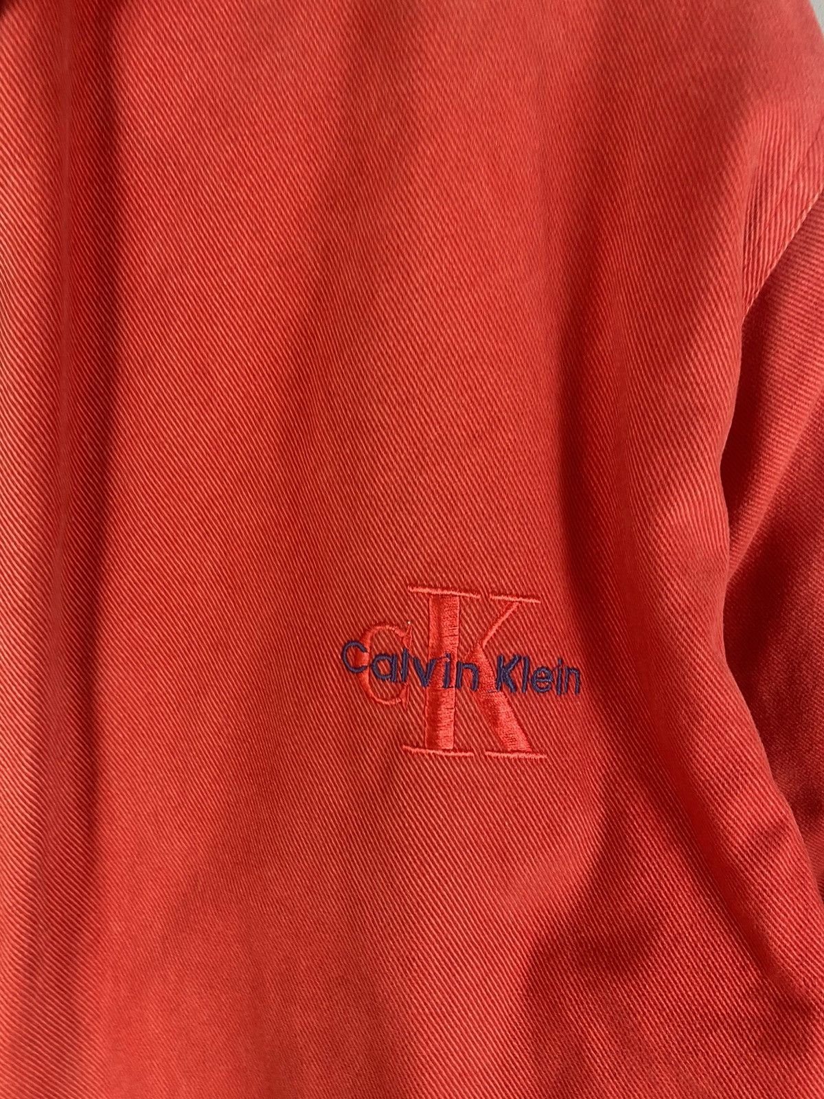 Calvin Klein × Vintage Vintage Calvin Klein jacket big logo 90s Size US XL / EU 56 / 4 - 5 Thumbnail