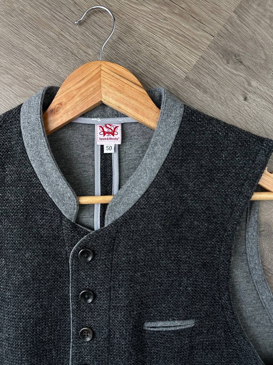 Japanese Brand × Vintage Vintage Spieth & Wensky Traditional Wool Womens Vest Size M / US 6-8 / IT 42-44 - 4 Thumbnail