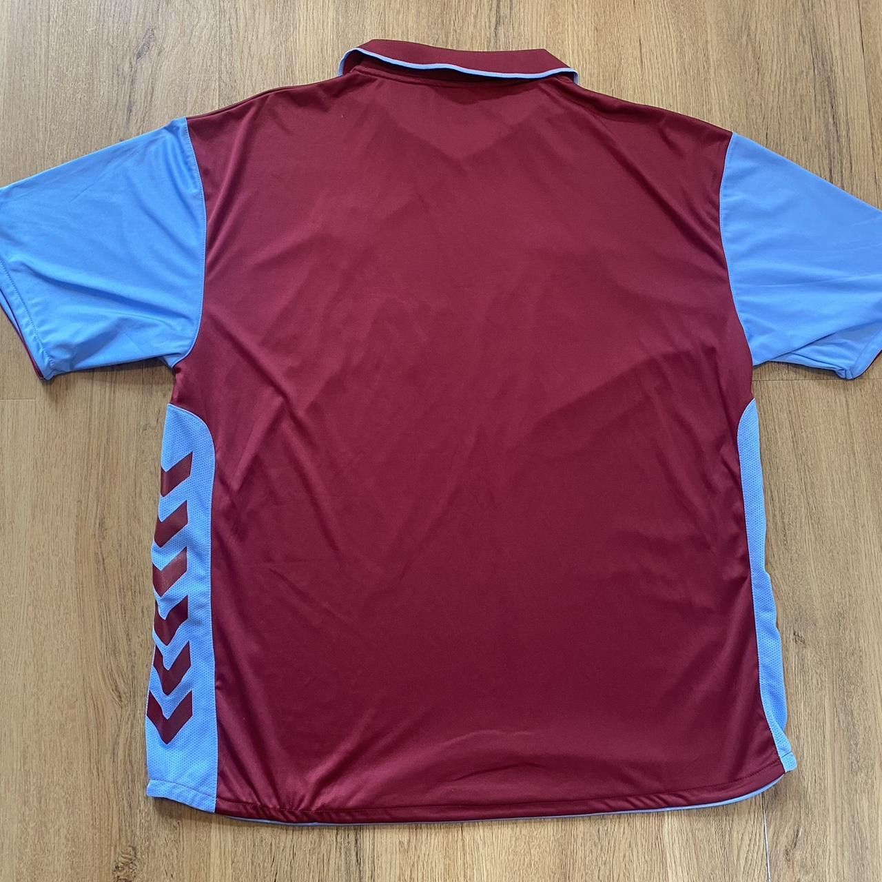Hummel 2005-06 Aston Villa Home Hummel Football Shirt Size US XXL / EU 58 / 5 - 2 Thumbnail