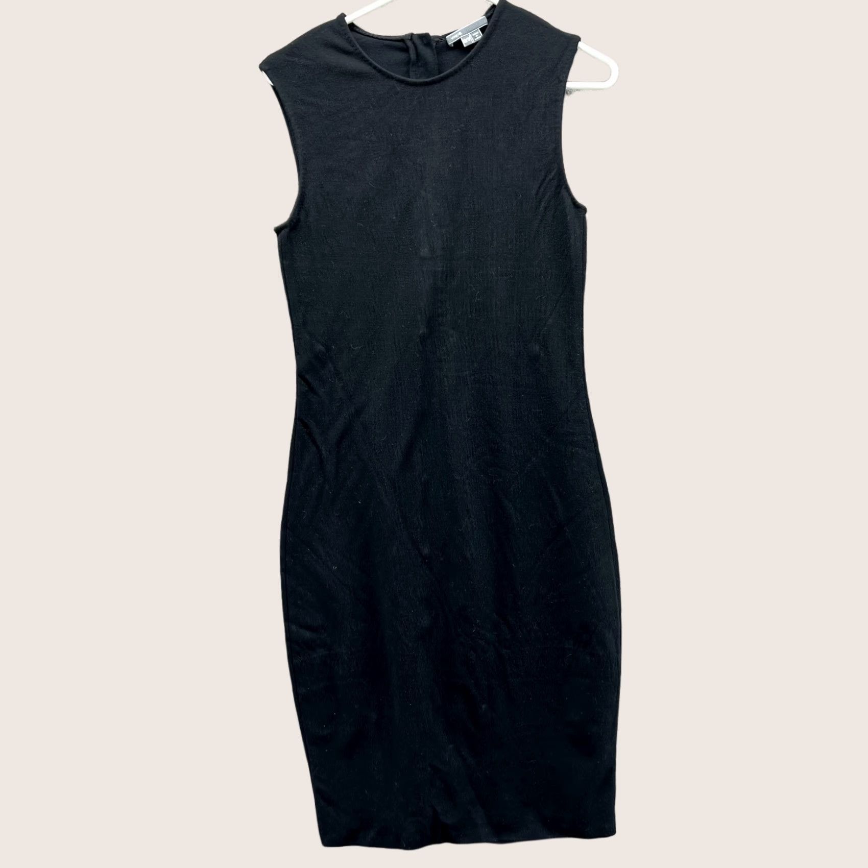 Vince Vince Dress Women XS Black Sleeveless Sheath Bodycon Pencil Dress Black Minimalist Size XS / US 0-2 / IT 36-38 - 1 Thumbnail