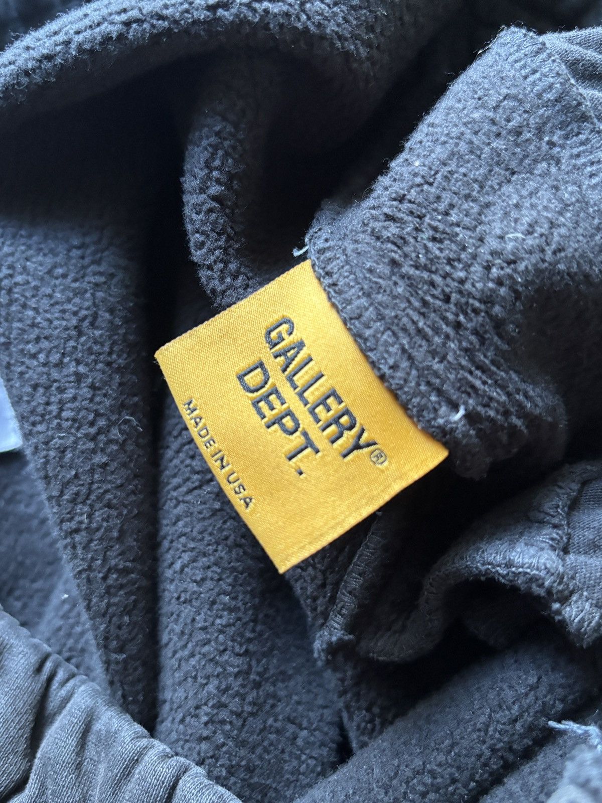 Gallery Dept. FADED BLACK - PAINTER LOGO FLARE SWEATPANTS Size US 34 / EU 50 - 11 Thumbnail