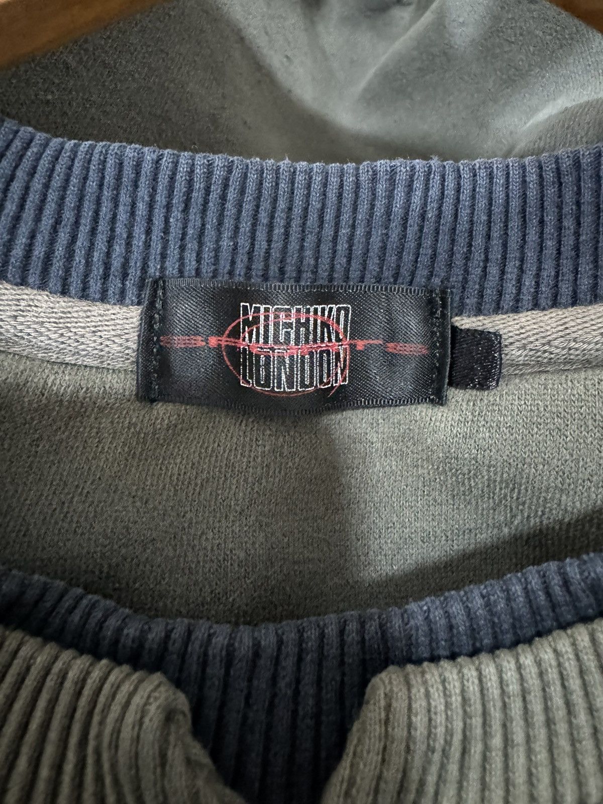 Japanese Brand × Michiko Koshino London × Vintage Vintage Faded Michiko London Sports Sweatshirt Size US L / EU 52-54 / 3 - 6 Thumbnail