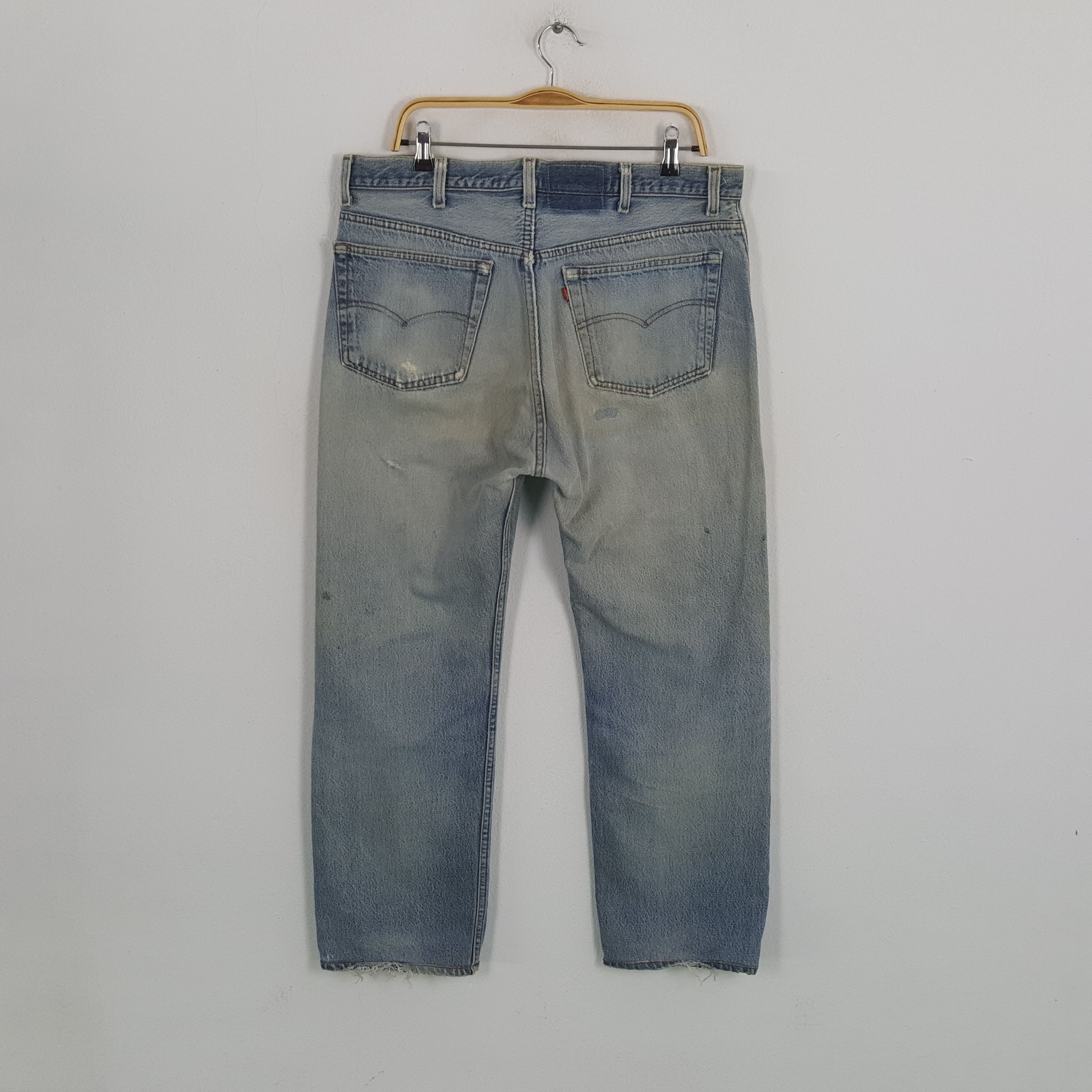 Levi's × Levi's Vintage Clothing Vintage LEVI'S 501 Kurt Cobain Distressed Style Jean Size US 36 / EU 52 - 4 Thumbnail