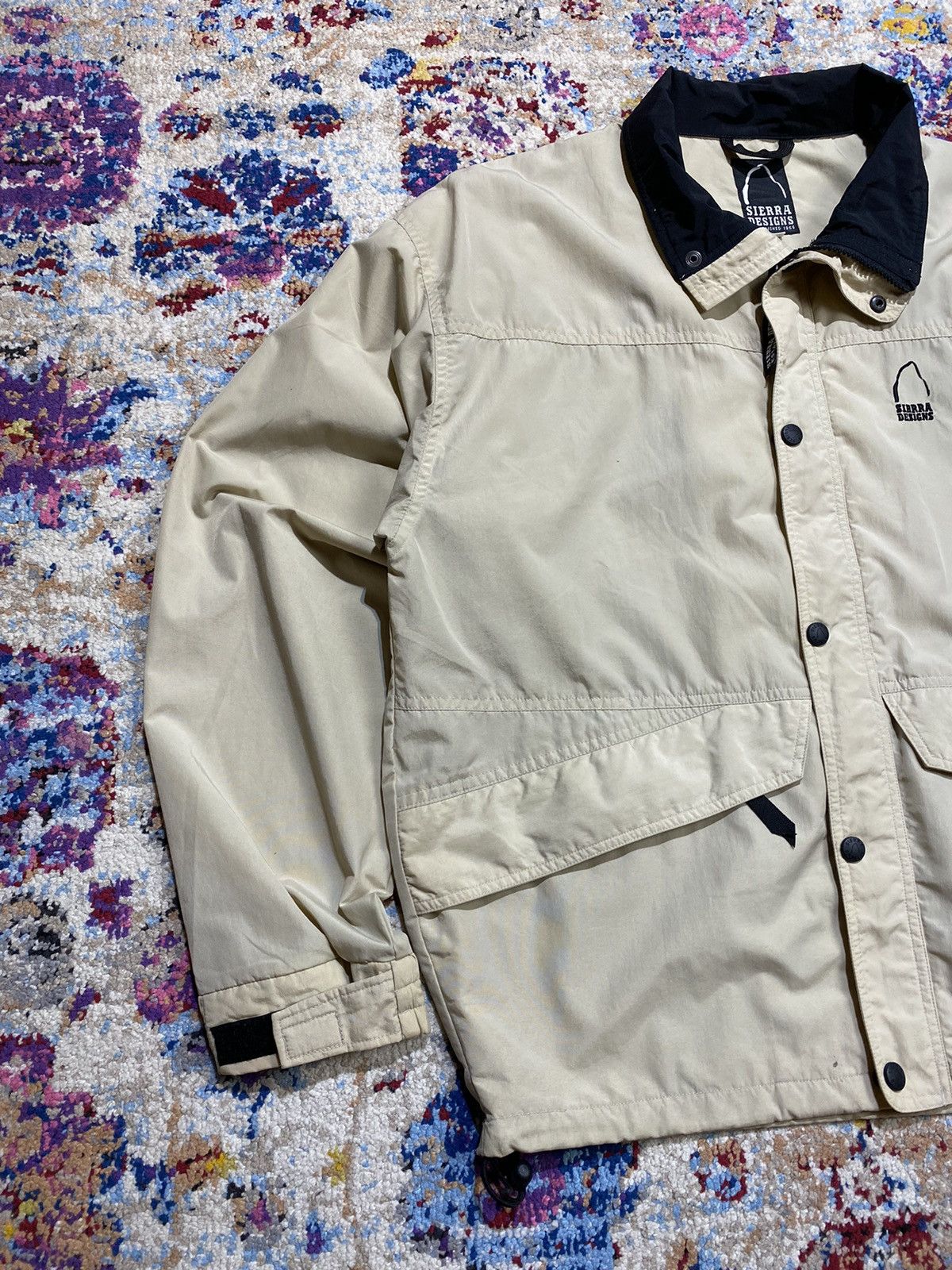 Sierra Designs × Vintage VTG 90S SIERRA DESIGN NYLON OG LIGHT COACH JACKET Size US L / EU 52-54 / 3 - 6 Thumbnail