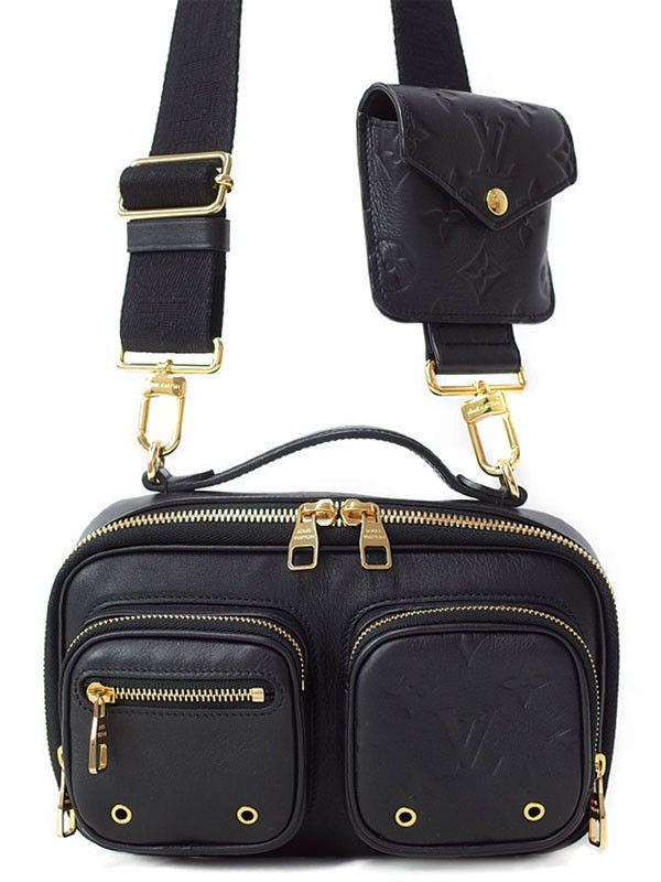 Louis Vuitton Louis Vuitton Utility Crossbody Bag Empreinte Leather