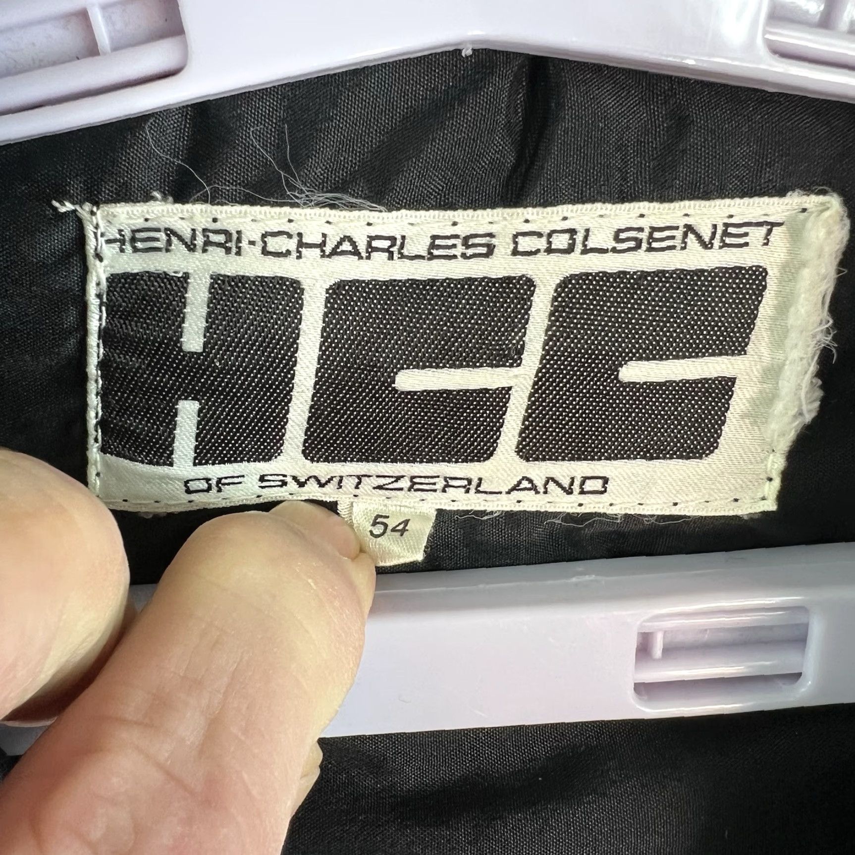 Vintage VINTAGE HCC Henri Charles Colsenet Swiss Ski Jacket Womens M Black Bomber Jacket Short With Full Zip{"payload":""} Size M / US 6-8 / IT 42-44 - 5 Thumbnail