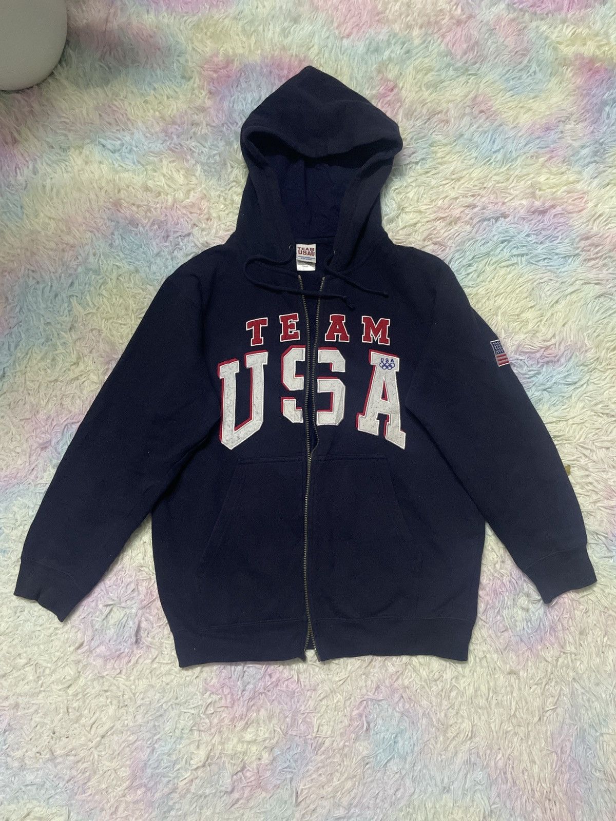 USA Olympics × Vintage Vintage hoodie Olympics team USA Size US S / EU 44-46 / 1 - 2 Thumbnail
