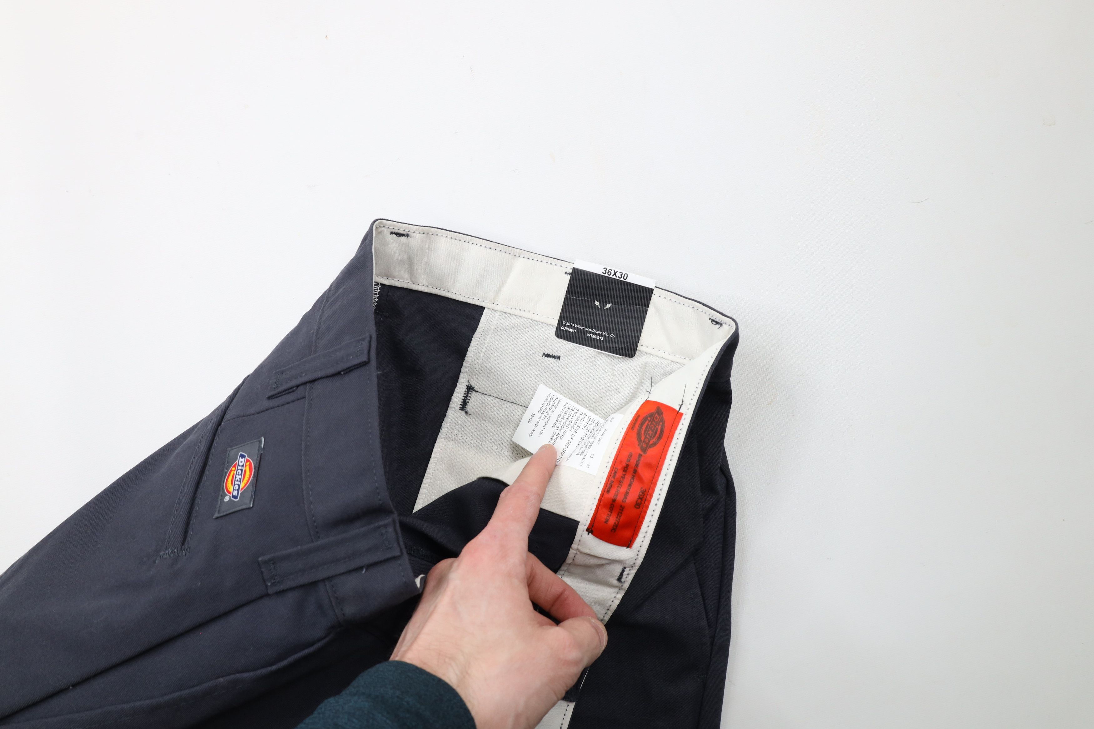 Dickies × Vintage Deadstock Vintage Y2K Dickies Wide Leg Work Mechanic Pants Size US 36 / EU 52 - 8 Thumbnail