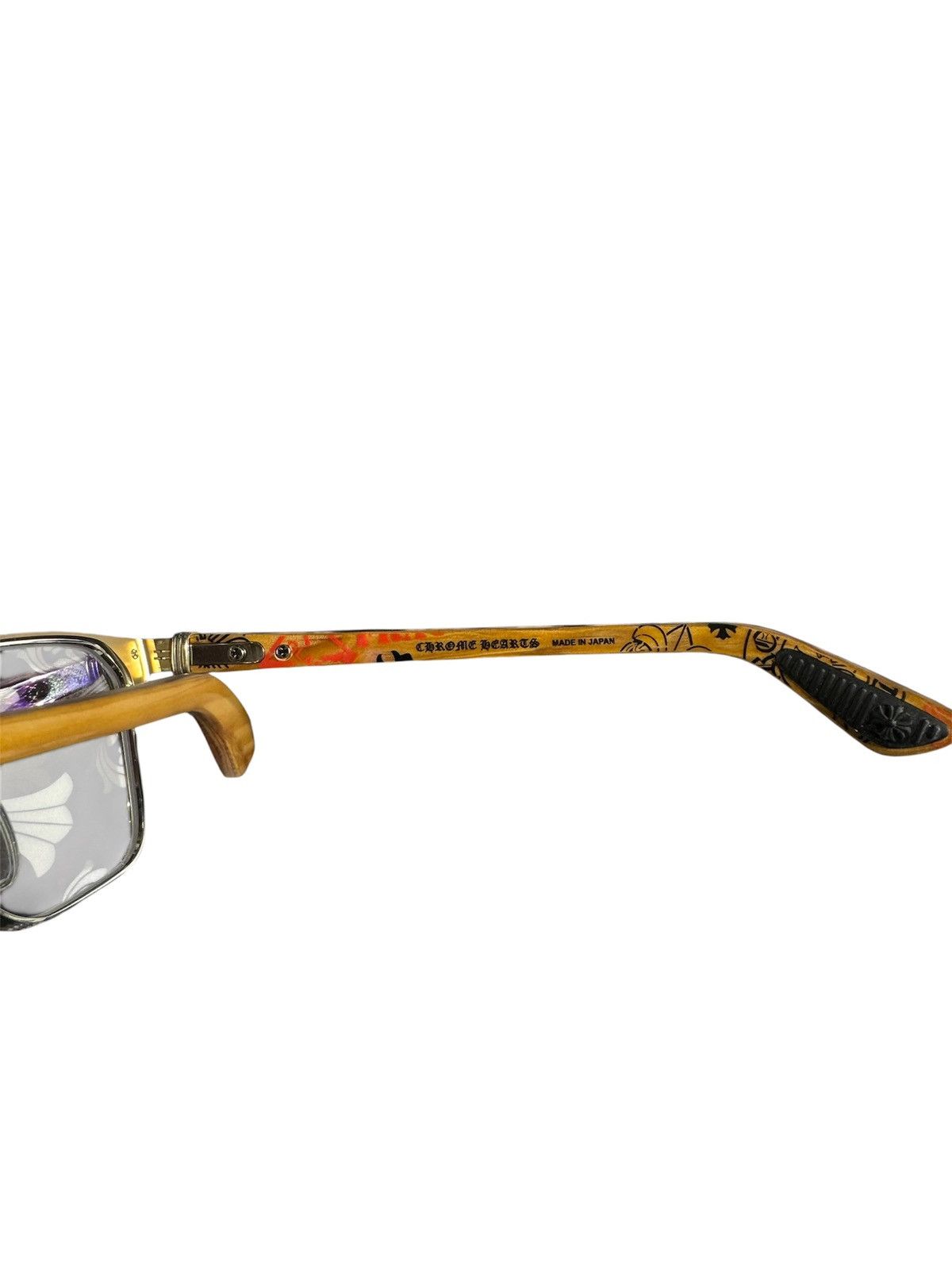 Chrome Hearts Chrome Hearts Blazin Stencil Wood Glasses Size ONE SIZE - 7 Thumbnail
