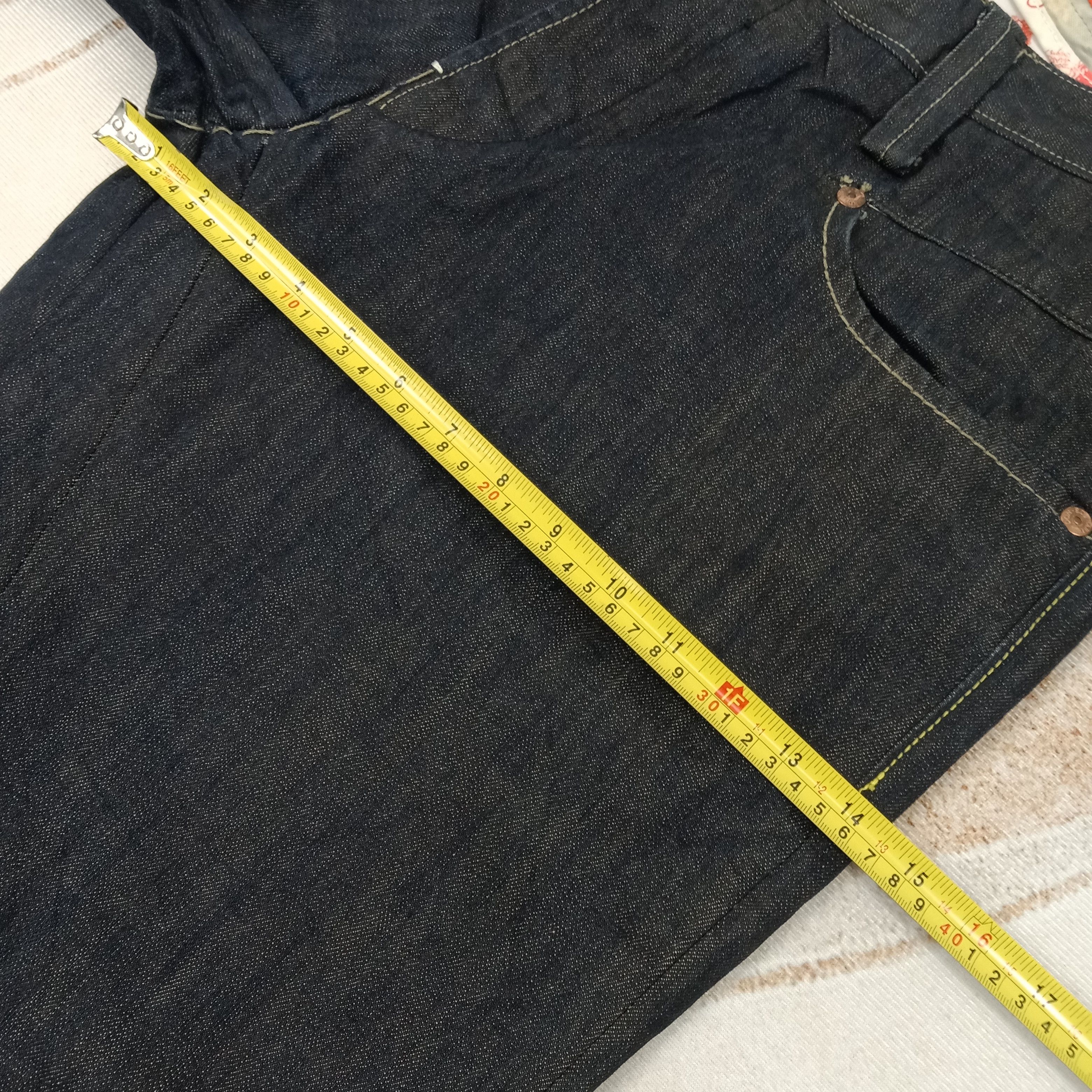 Ed Hardy Ed Hardy Christian Audiguer Embroidery Denim Jeans C258N15 Size US 38 / EU 54 - 12 Thumbnail