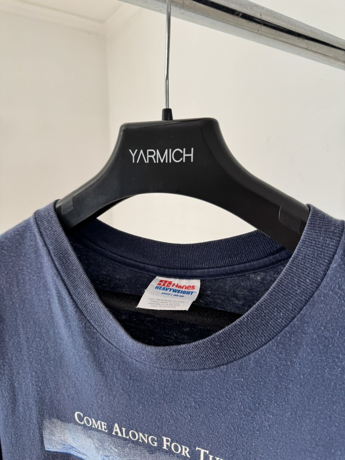 Band Tees Vintage 1997 IMAX Mission To Mir USA Movie Tee🐷 Dark Blue Size US L / EU 52-54 / 3 - 5 Thumbnail