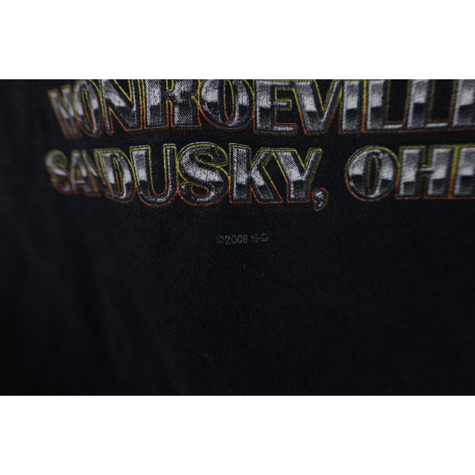 Harley Davidson Vintage Y2K Harley Davidson Ohio Bike Week Fire Hoodie Size US XL / EU 56 / 4 - 12 Thumbnail