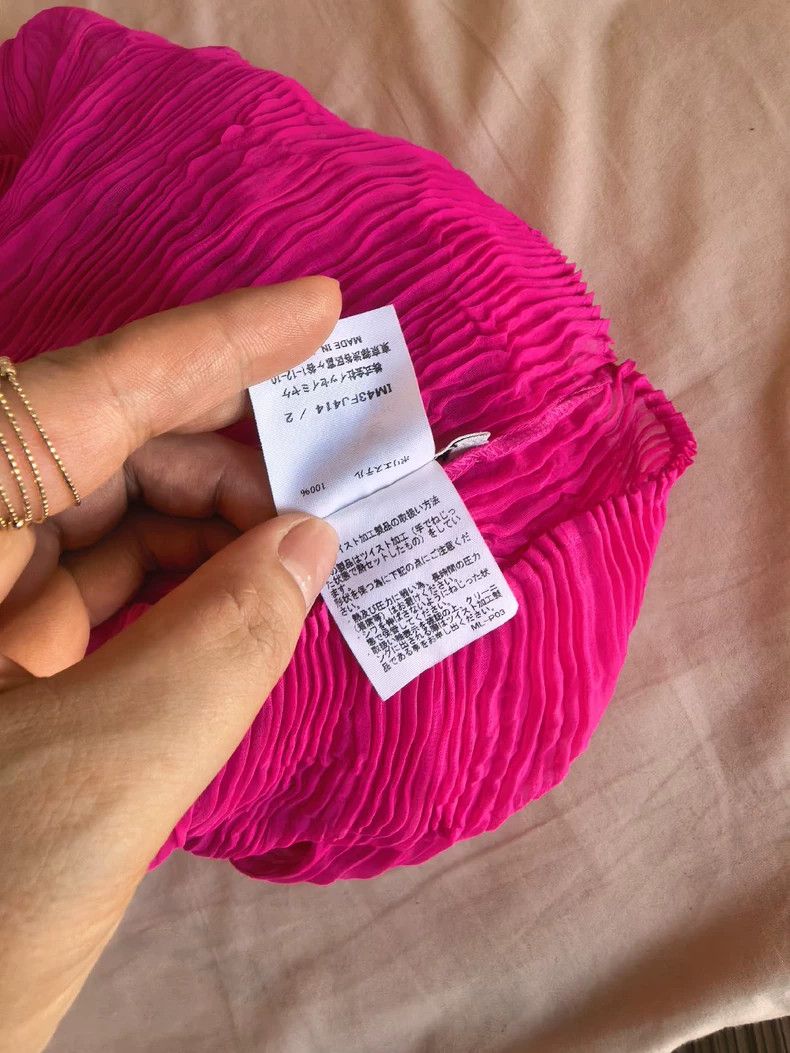 Issey Miyake Issey Miyake size:2 Pink mainline see-through willow long- Size XS / US 0-2 / IT 36-38 - 5 Thumbnail