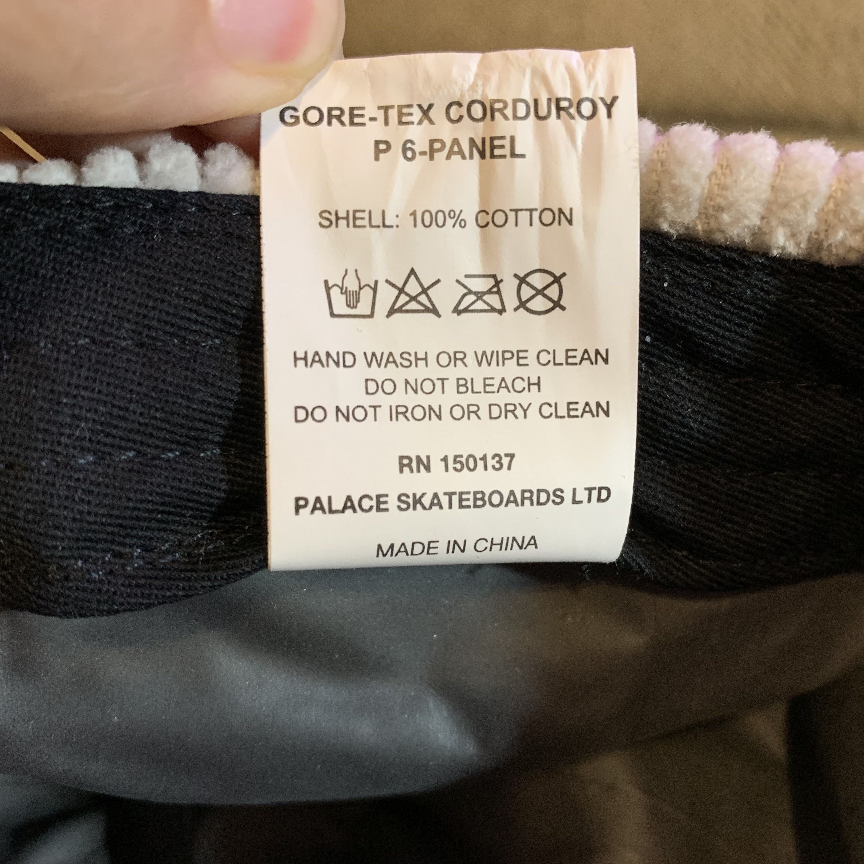 Palace Corduroy Gore-Tex Hat Size ONE SIZE - 8 Thumbnail