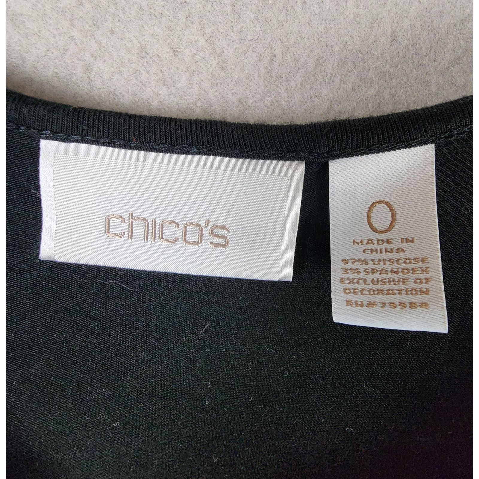 Chicos Chico's Crochet Lace Bodice Maxi Dress Size 4 Black Size S / US 4 / IT 40 - 8 Thumbnail