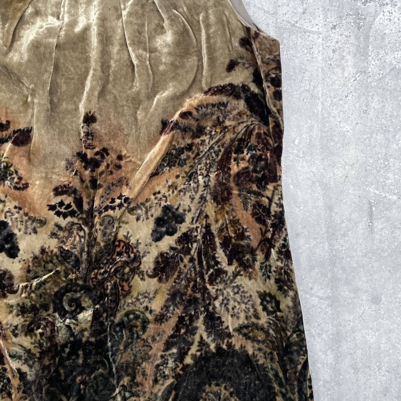 Etro ETRO Paisley Velvet Sleeveless Knee Length Dress Size 42 Size M / US 6-8 / IT 42-44 - 9 Thumbnail