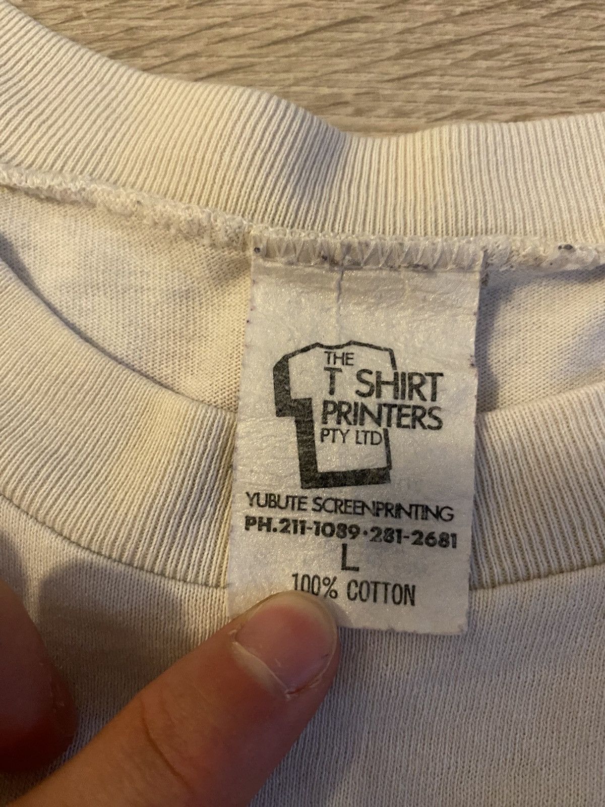 Vintage cranbook soccer 1992 vintage t-shirt Size US L / EU 52-54 / 3 - 4 Thumbnail