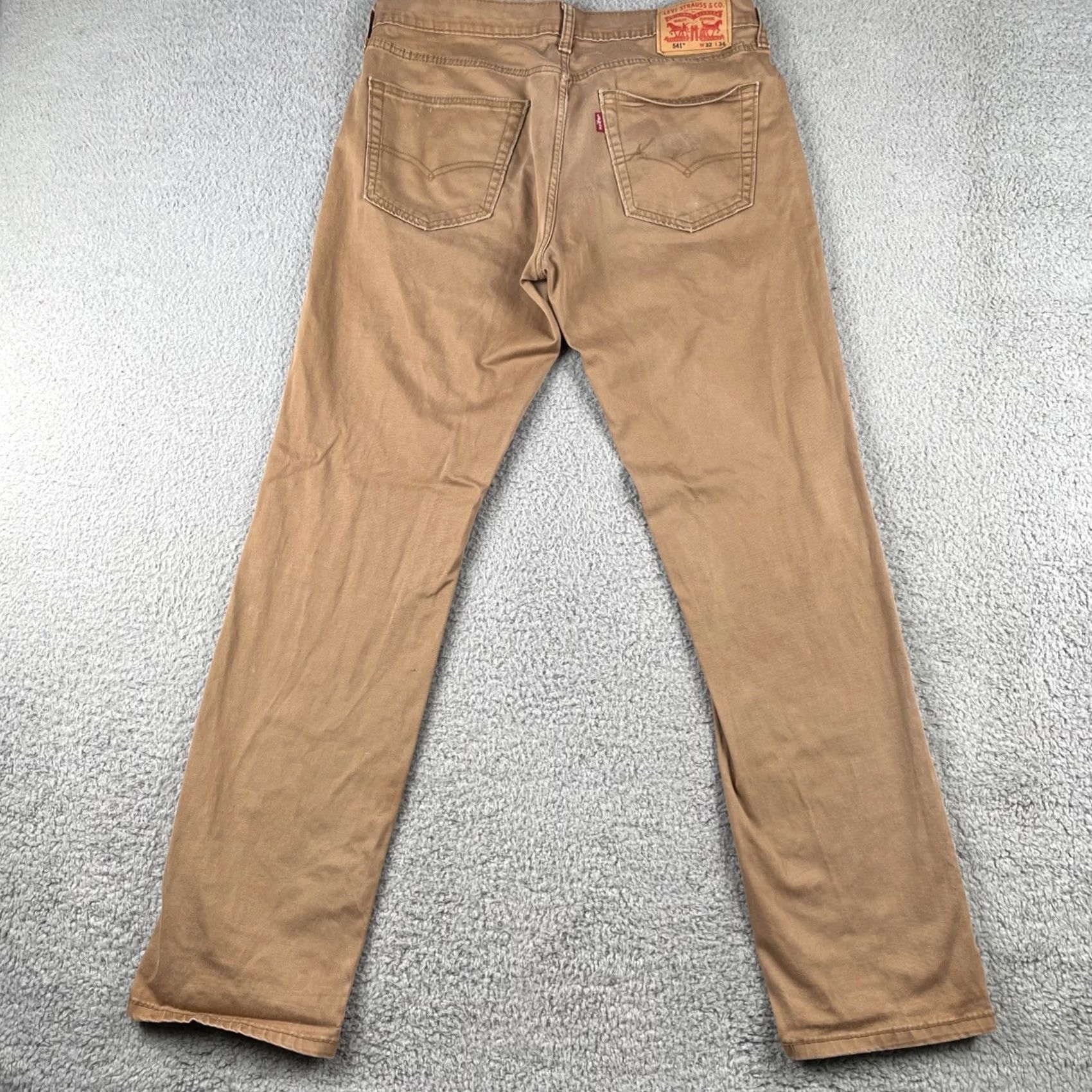Levi's Levi’s Strauss 541 Denim Jeans Caramel Brown Adult 32x32 Jeans Regular Men Brown 541 Levi's 80s? Size US 32 / EU 48 - 2 Thumbnail