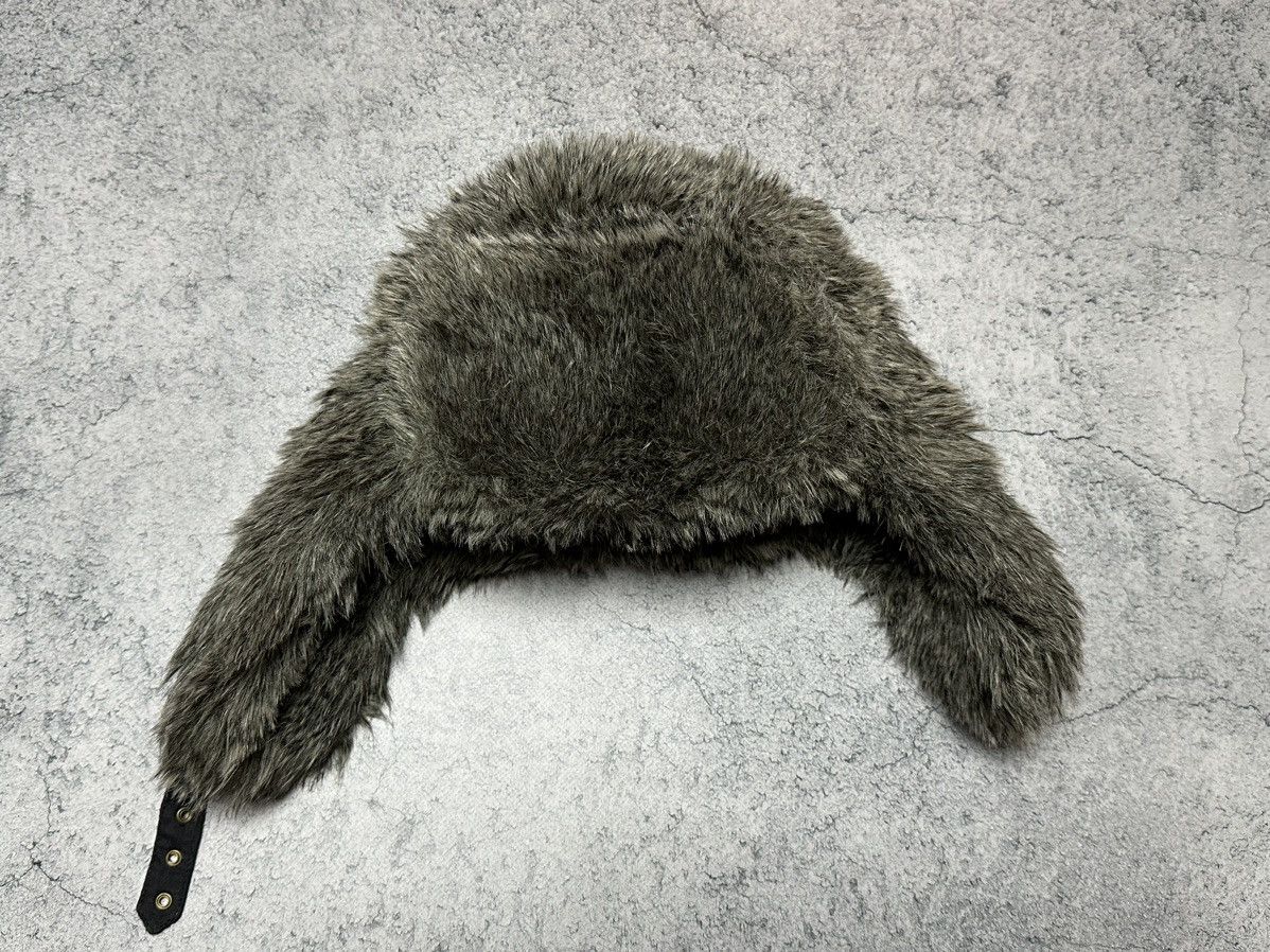Hysteric Glamour Vintage Y2K Fuzzy Ushanka Beanie Hat Mohair Faux Fur Size ONE SIZE - 8 Thumbnail