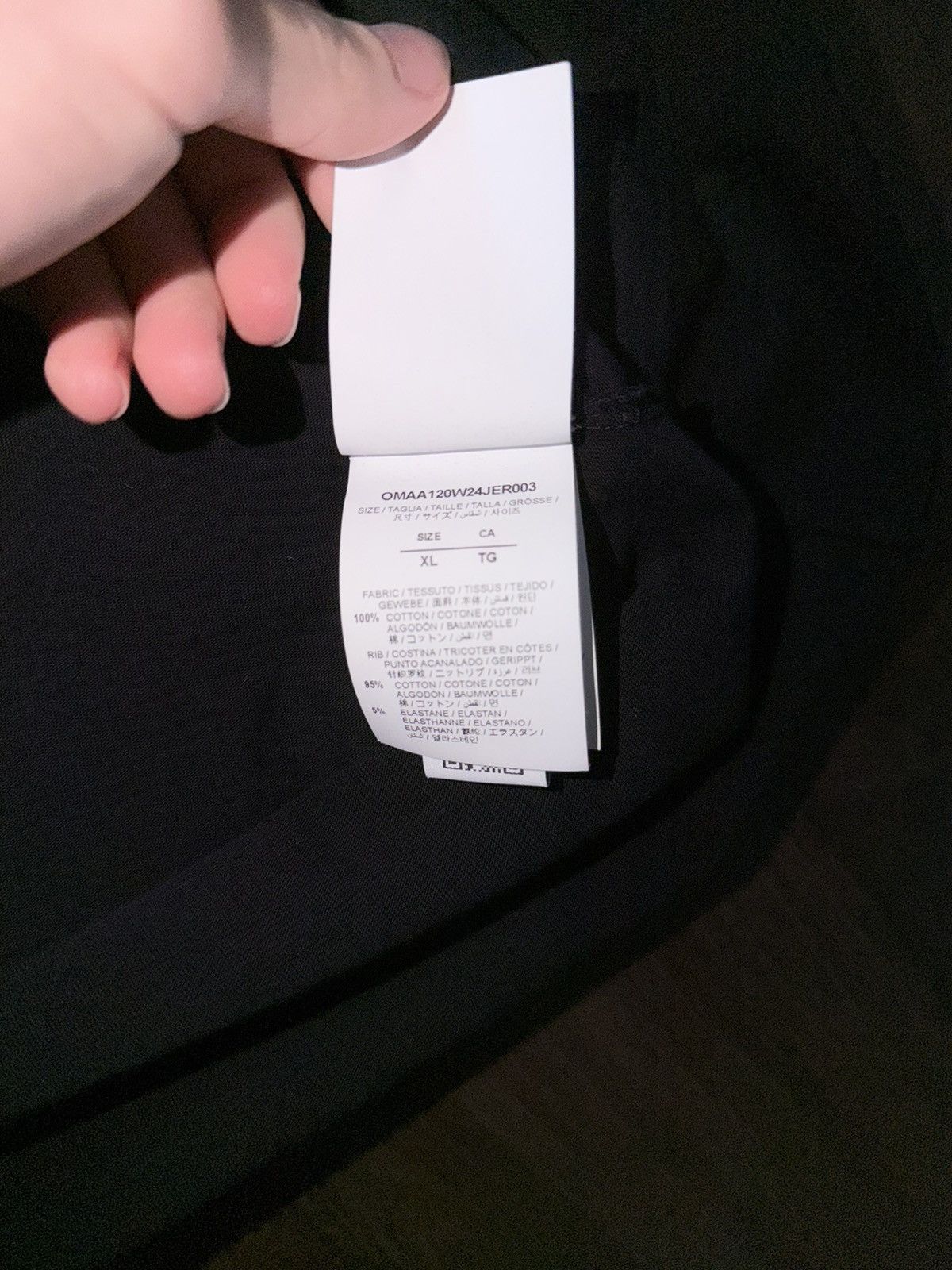Off-White Off-White “Ask Legal” Tee Size US XL / EU 56 / 4 - 4 Thumbnail