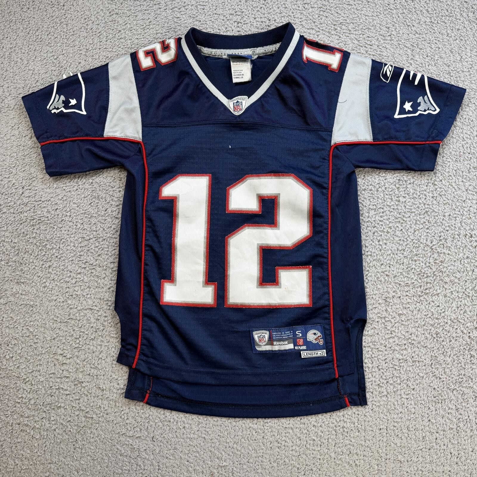 Reebok Vintage Tom Brady New England Patriots Reebok Youth S Jersey Size US S / EU 44-46 / 1 - 1 Thumbnail