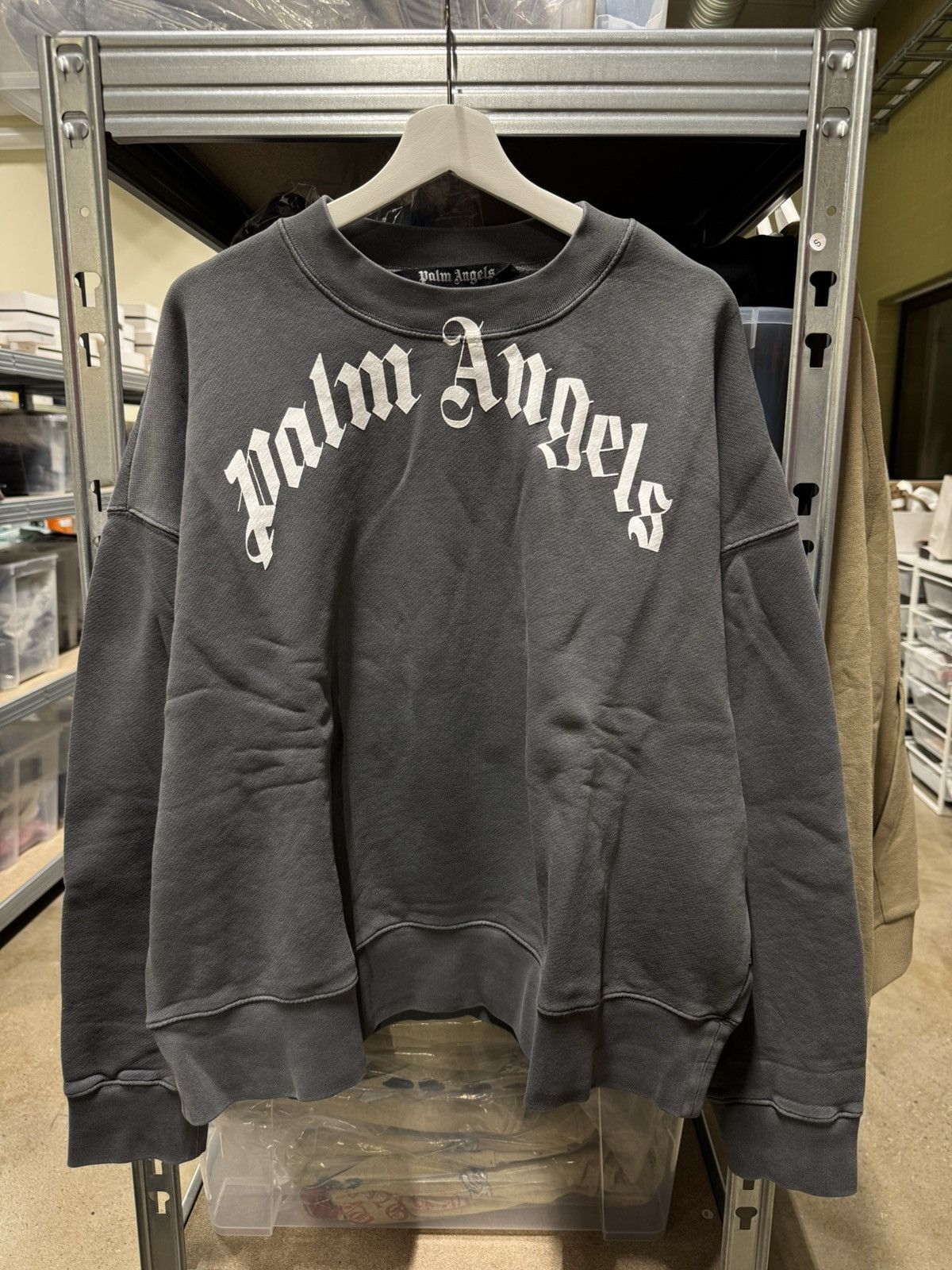 Palm Angels Curved Sweatshirt