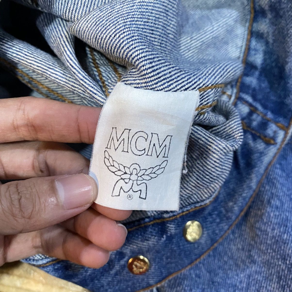 MCM × Vintage Vtg 90’s MCM denim jacket Size US S / EU 44-46 / 1 - 18 Thumbnail