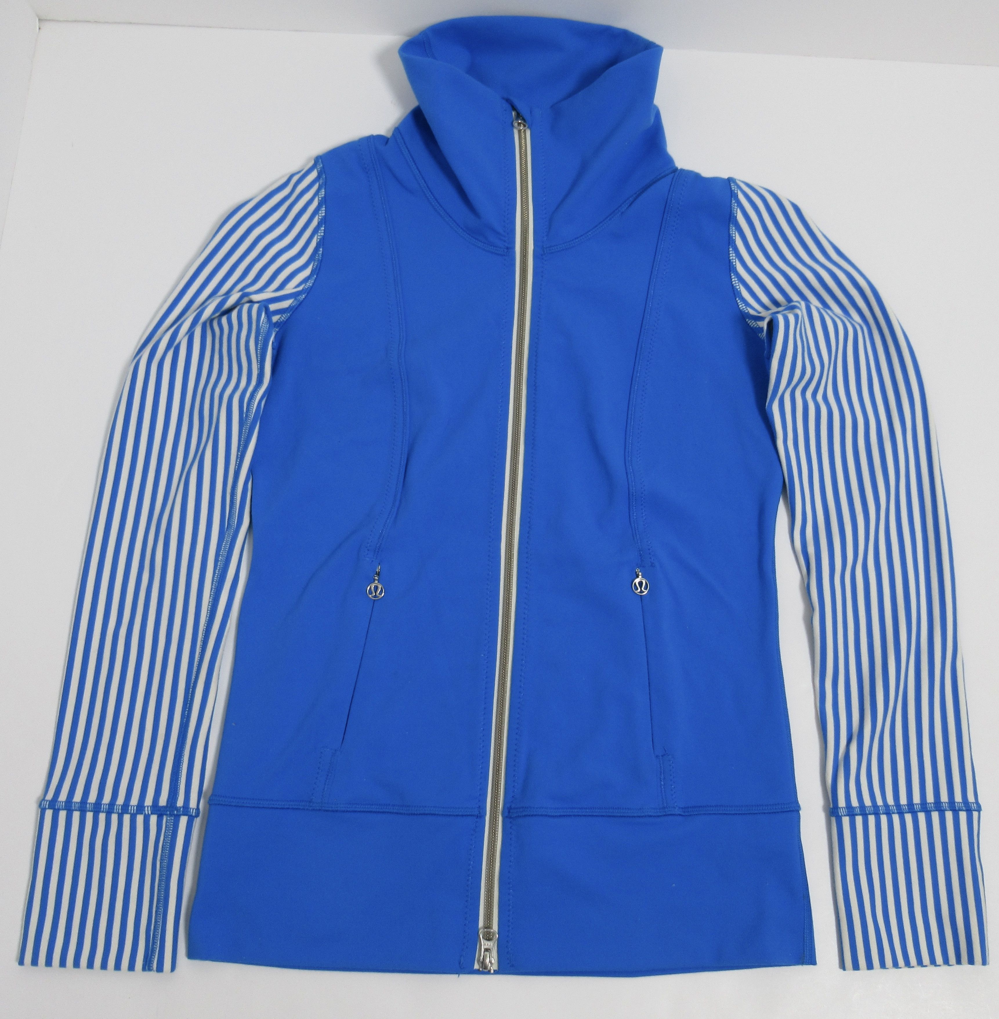 Lululemon Lululemon Daily Yoga Jacket Beaming Classic Stripe Size S / US 4 / IT 40 - 1 Thumbnail