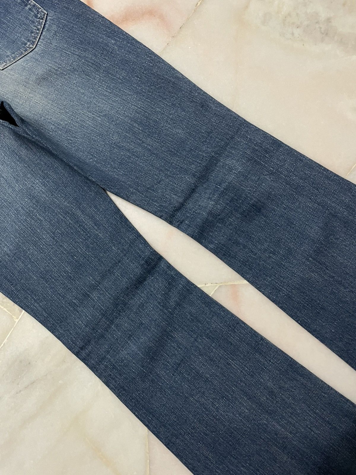 Japanese Brand 💥Flared💥90s Style DMG Mudwash Bell Bottom Sick Jean Japan Size US 29 - 14 Thumbnail