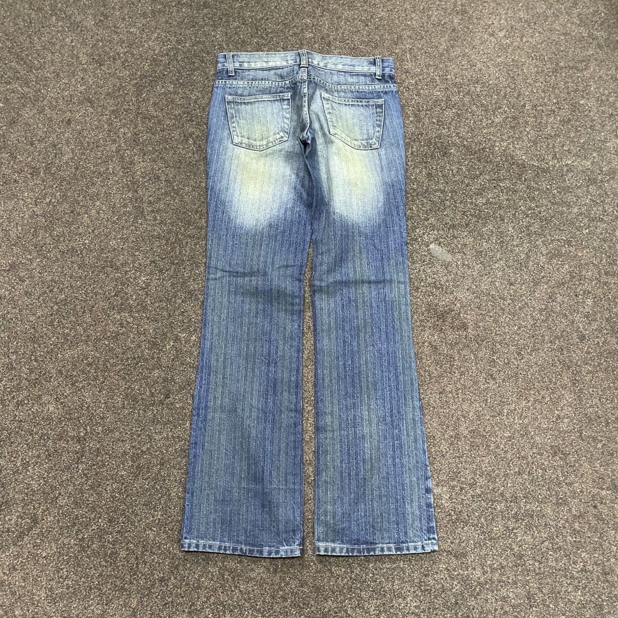 Vintage Y2K Logo Jeans 90s Archive Fade Flared