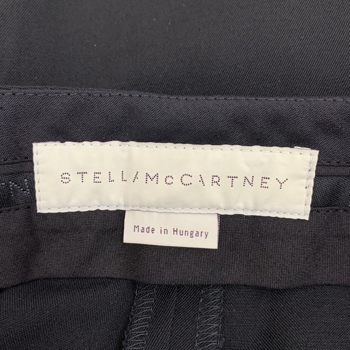 Stella McCartney Stella McCartney Black Flared Wool Suit Pants K26WX Size 26" / US 2 / IT 38 - 6 Thumbnail