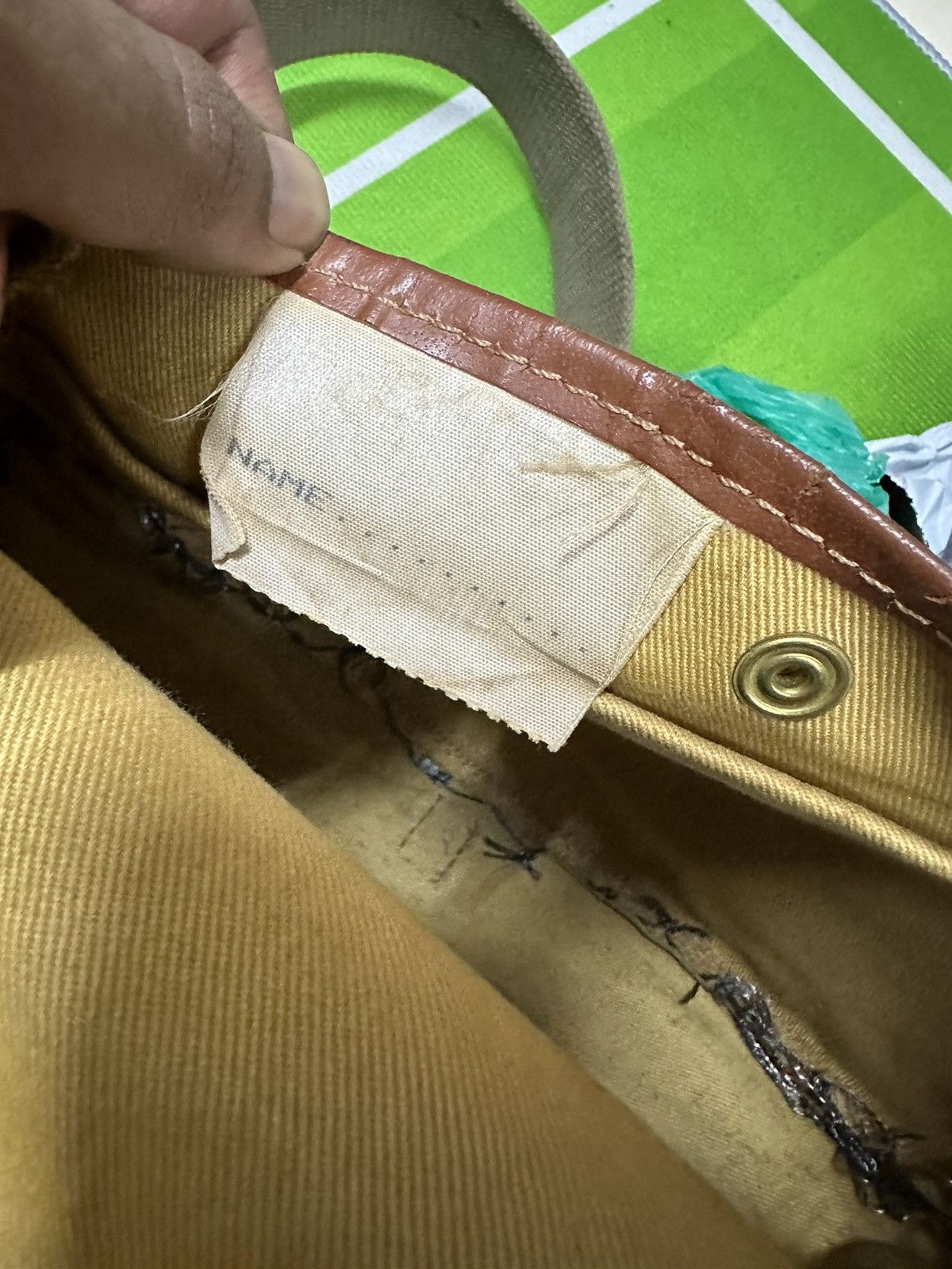 Barbour Barbour England duck canvas sling bag Size ONE SIZE - 5 Thumbnail