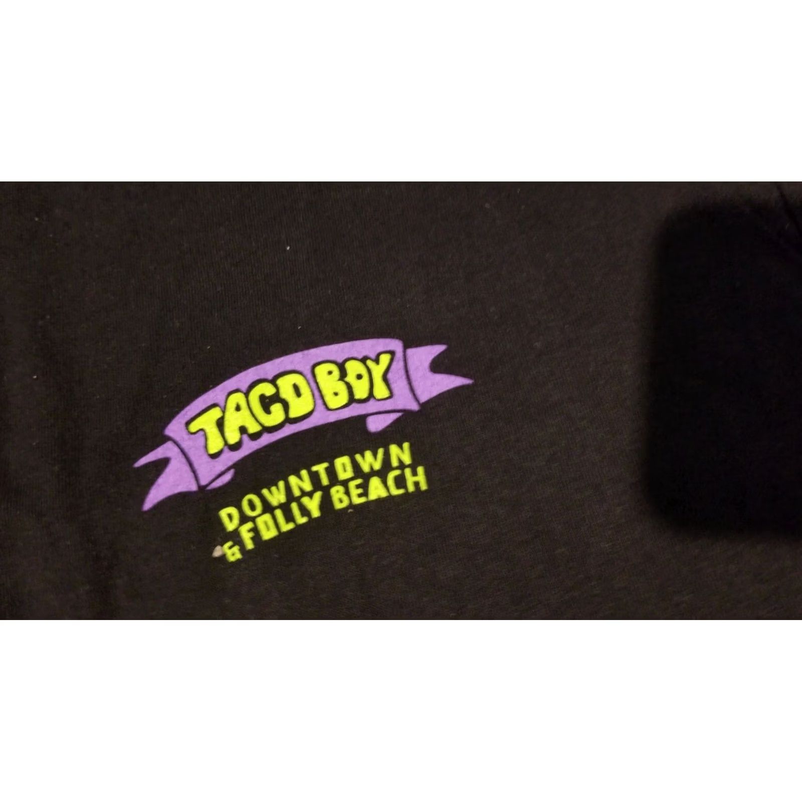 Gildan Mens New Taco Boy Cotton Shirt Large Black Novelty Size US L / EU 52-54 / 3 - 4 Thumbnail