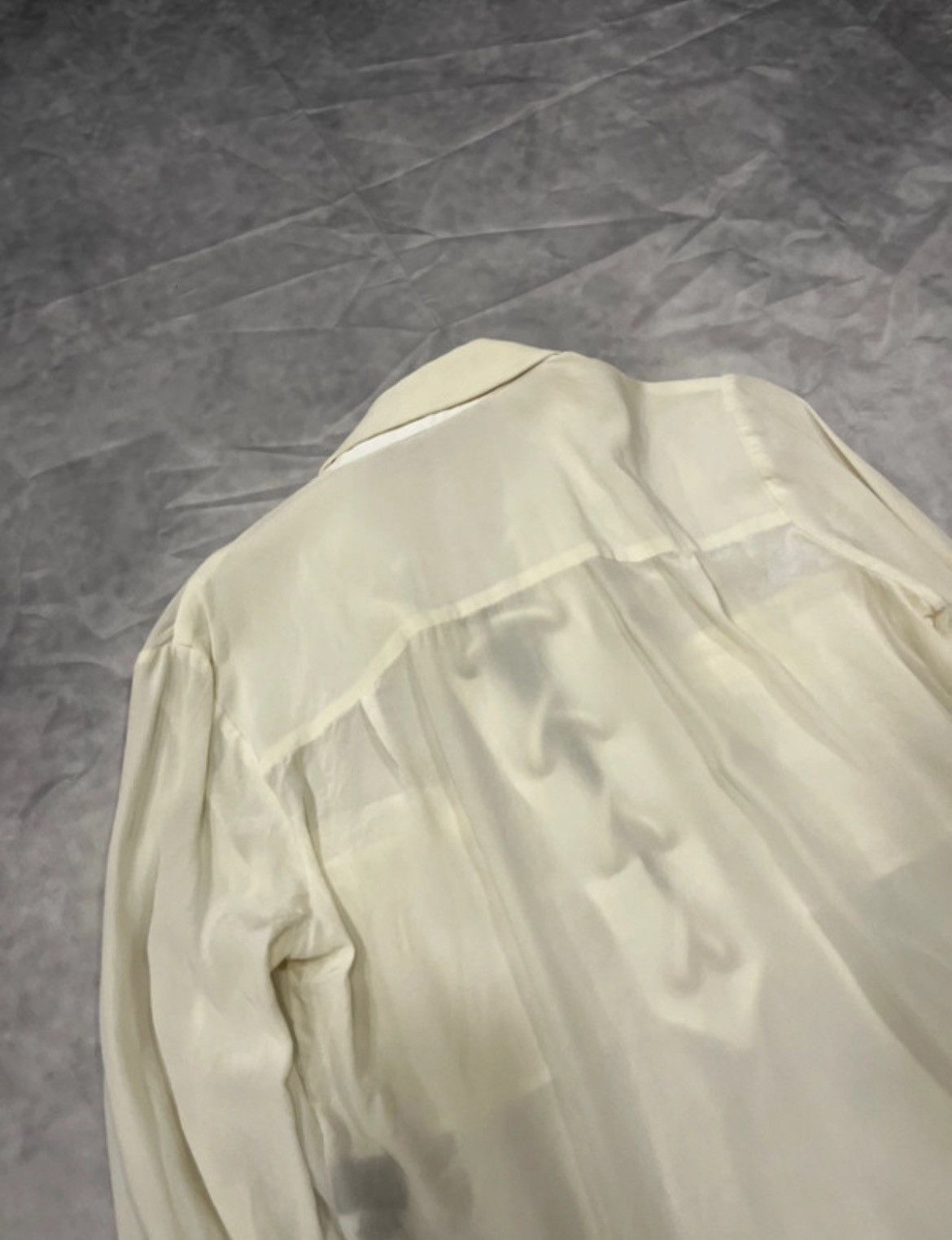 Roberto Cavalli Roberto Cavalli Lace-Up Sheer Blouse Size M / US 6-8 / IT 42-44 - 7 Thumbnail
