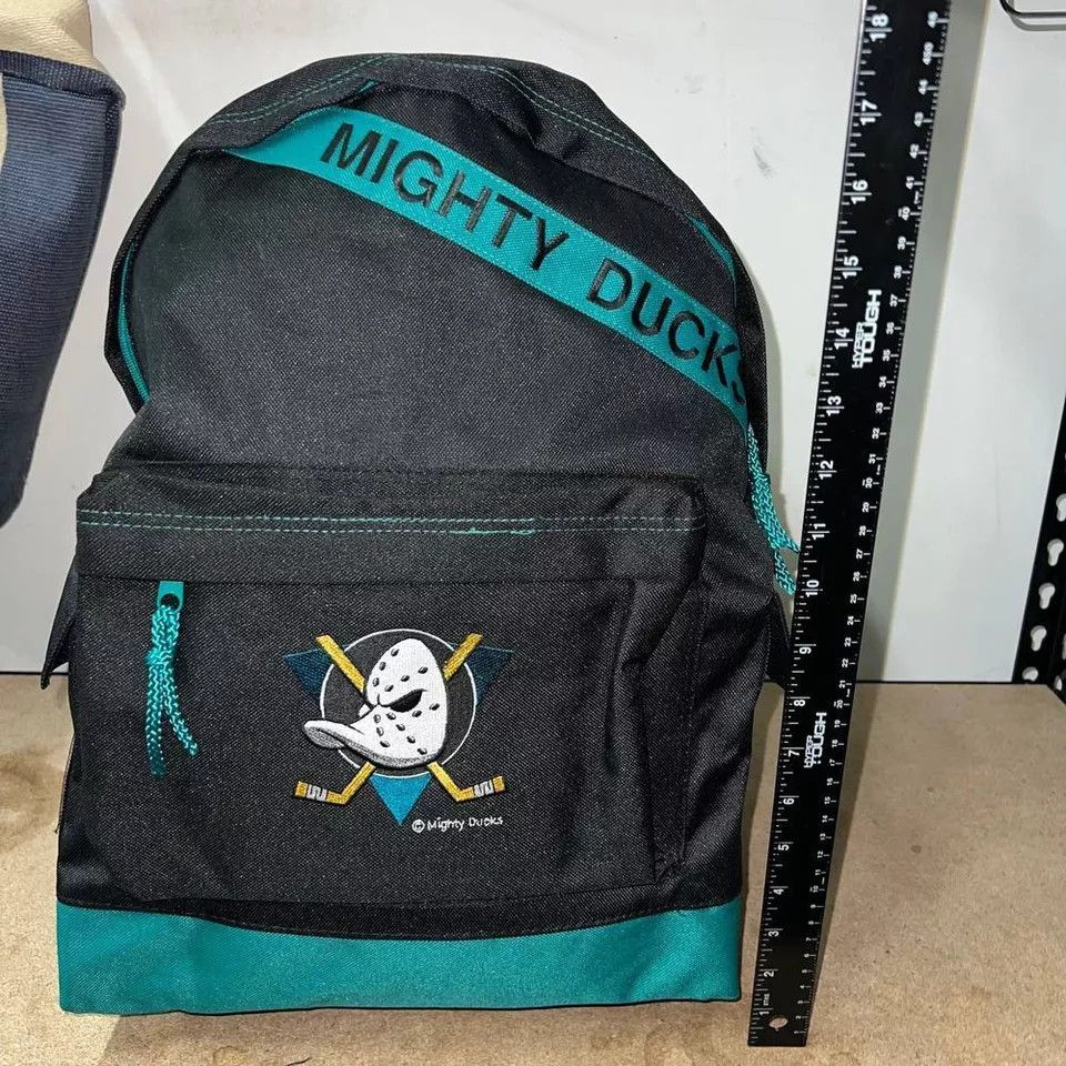 Other Vintage Anaheim Mighty Ducks Backpack Bag Nasco Embroidered Size ONE SIZE - 7 Thumbnail