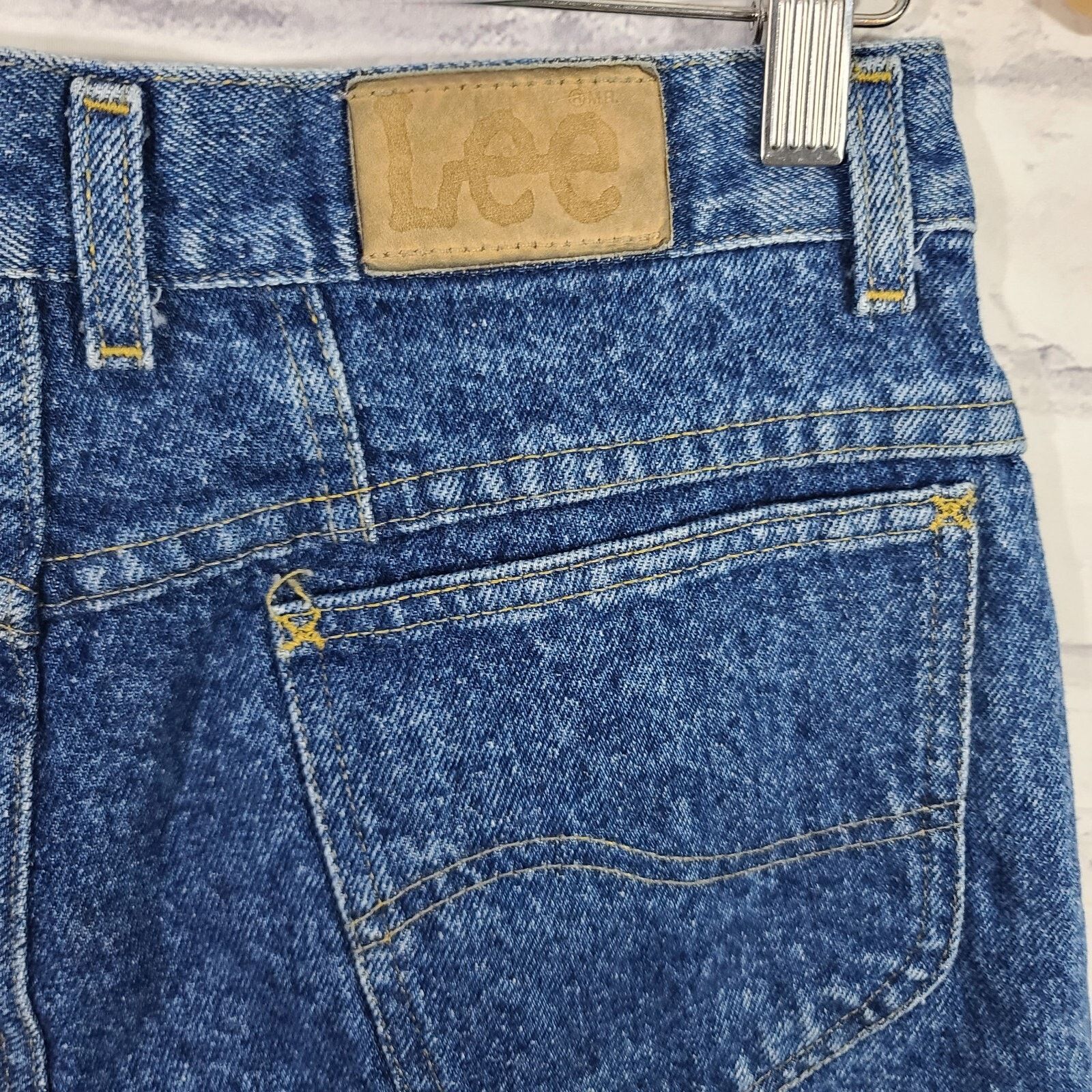 Lee Vintage Women's High Waist Mom Jeans Lee Jeans, Sz 13 Size 34" / US 12 / IT 48 - 6 Thumbnail