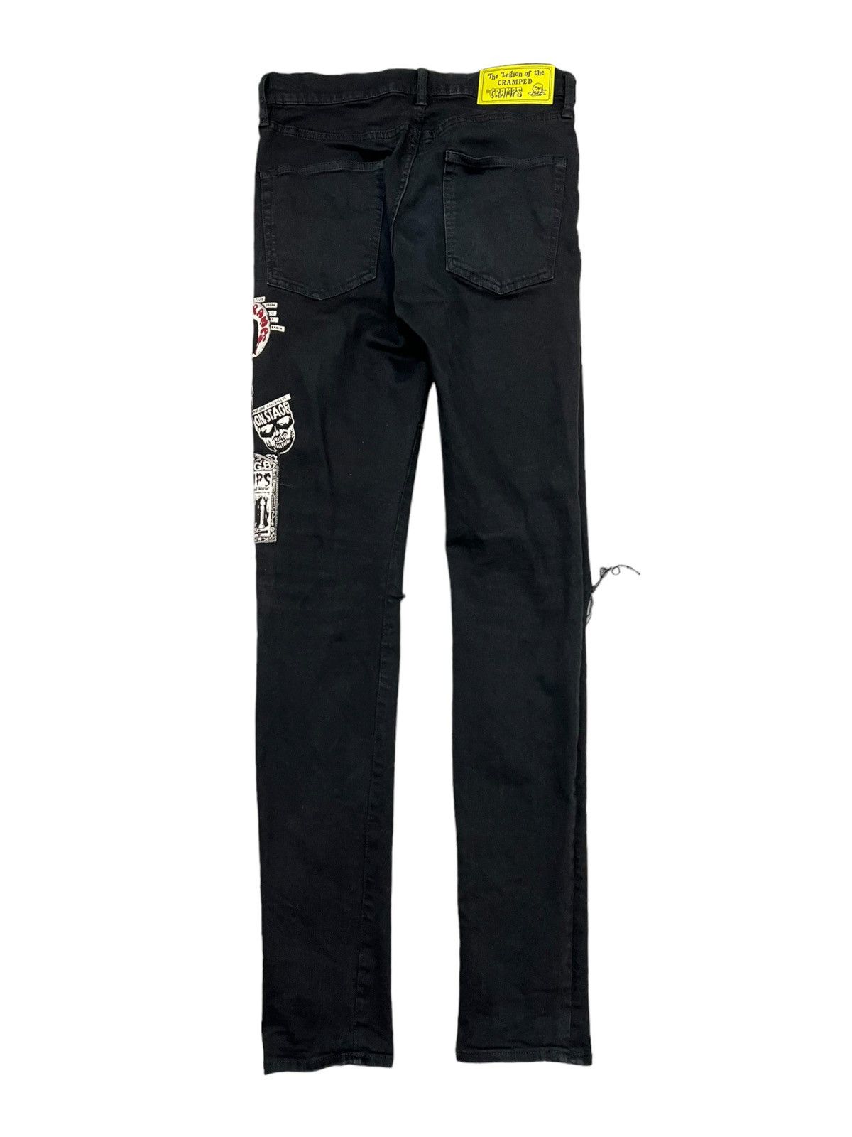 Hysteric Glamour Hysteric Glamour “the cramps” distressed Jeans Size US 28 / EU 44 - 2 Thumbnail