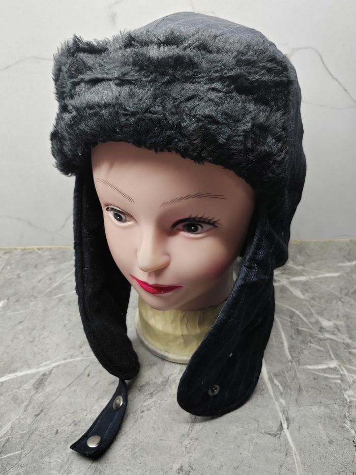 Japanese Brand Vintage Y2k Bula Ushanka Fur Earflap Cap Hat Size ONE SIZE - 1 Thumbnail