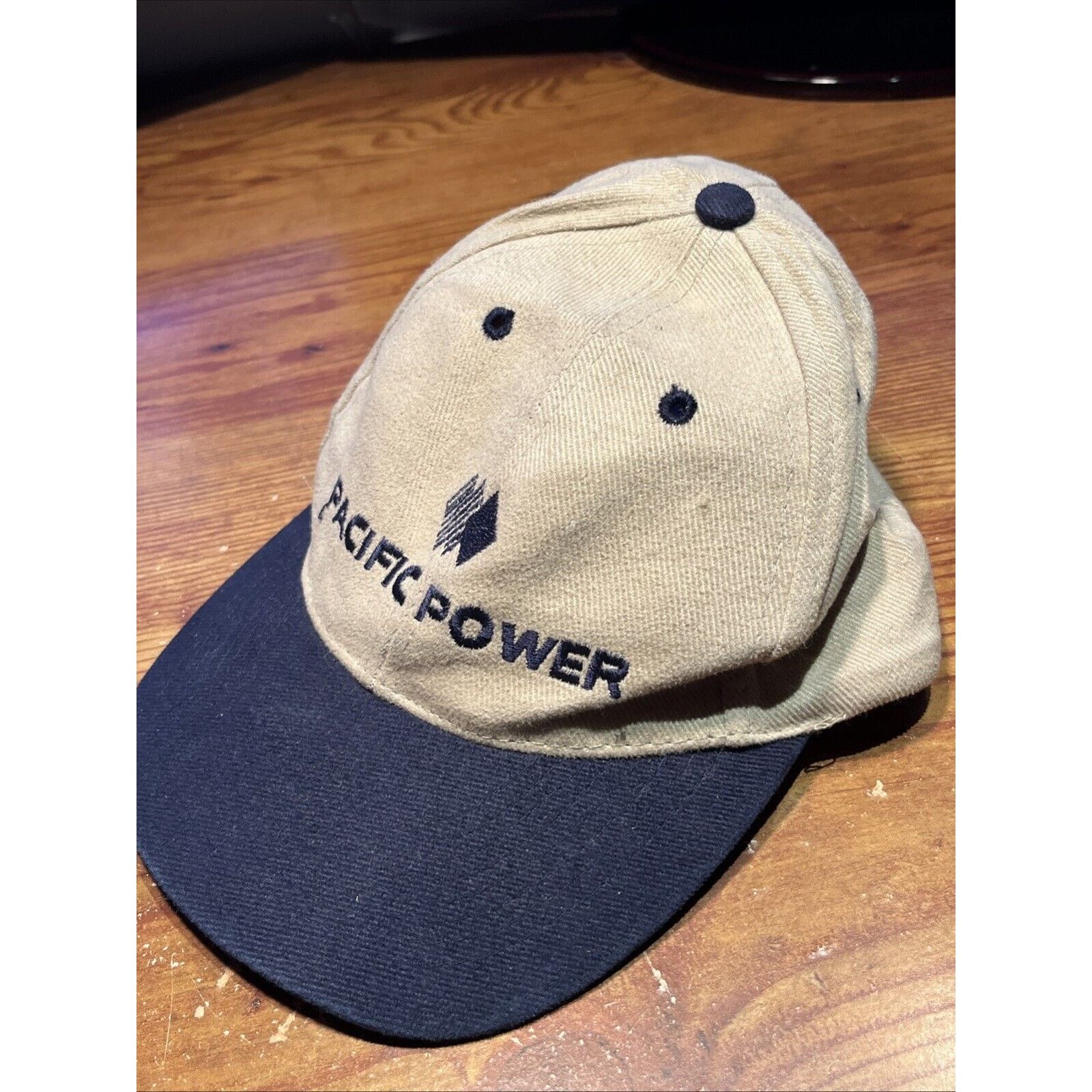 Otto Vintage Pacific Power Otto Brand Cap Baseball Hat Beige Size ONE SIZE - 6 Thumbnail