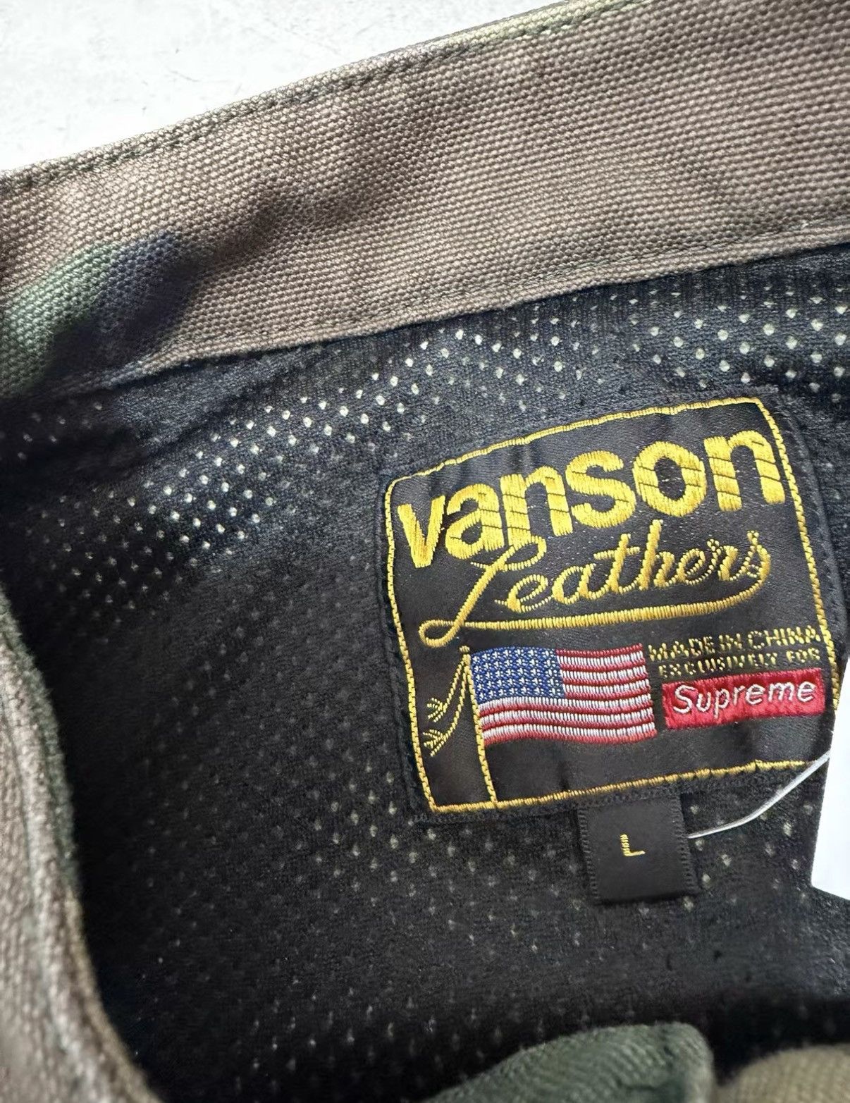 Supreme Supreme × Vanson Leathers x Cordura SS26 Zip Jacket J34 Size US L / EU 52-54 / 3 - 3 Thumbnail