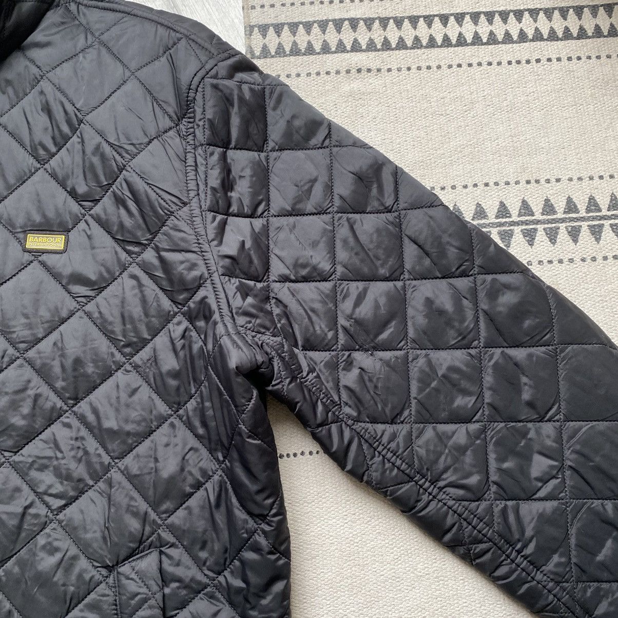 Barbour 🔥 Barbour International Gear Jacket Quilted Size US XL / EU 56 / 4 - 11 Thumbnail
