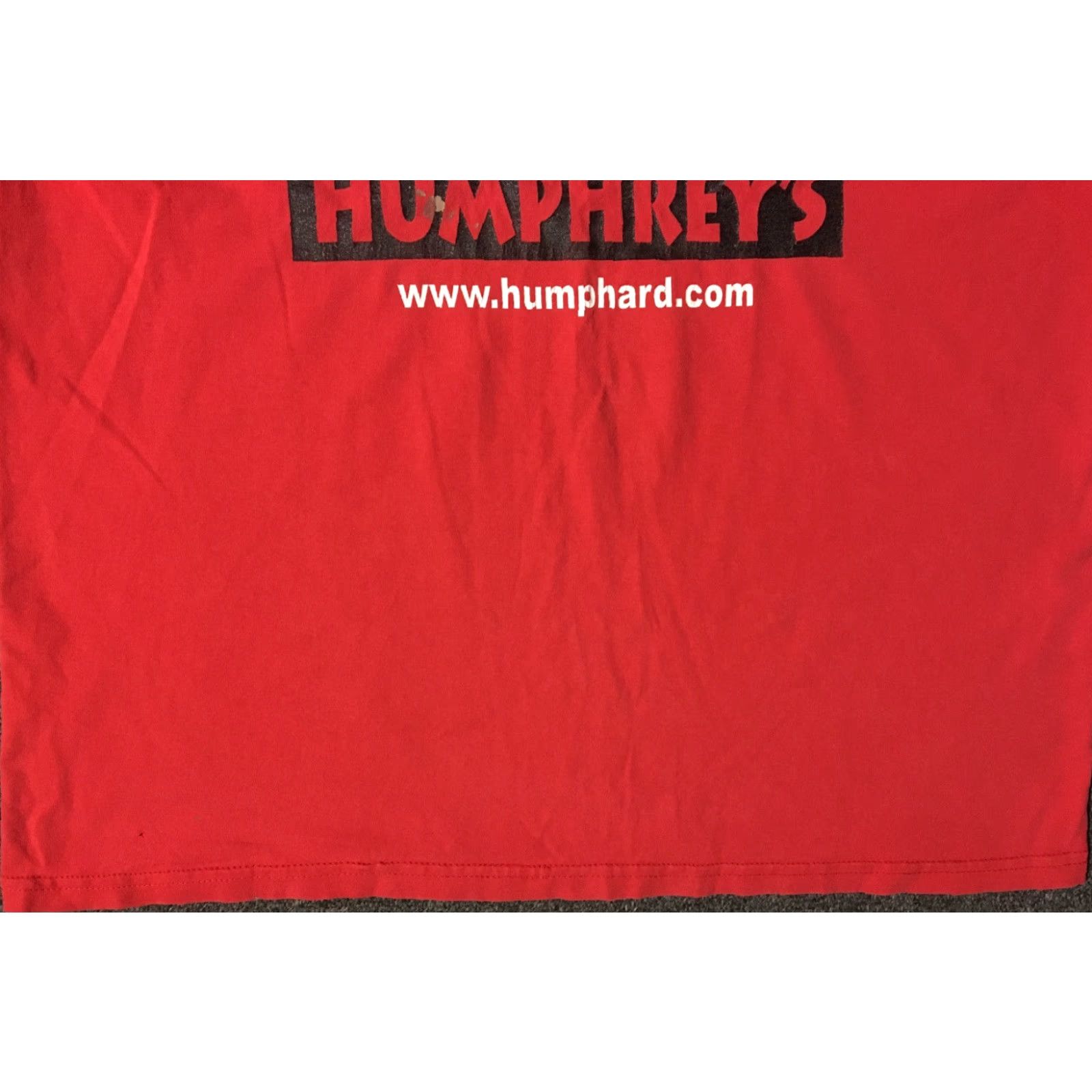 Alife VINTAGE Humphreys Bar Life Is Short Hump Hard Faded Shirt XL Red Mens T-Shirt Punk Grunge 90s Bar Beer Motorcycle Rockabilly Funny Hump Size US XL / EU 56 / 4 - 7 Thumbnail